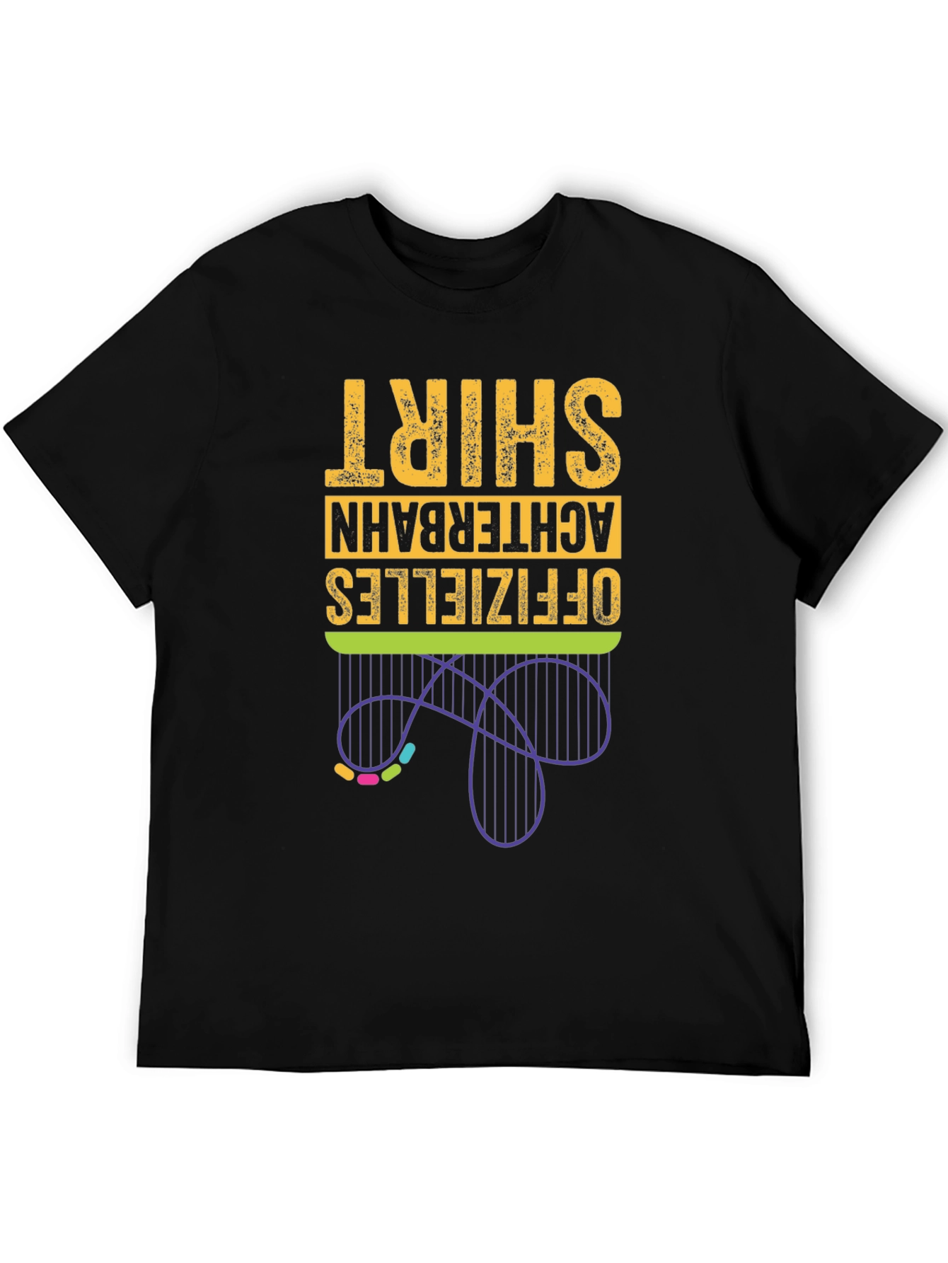 Officieles Achterbahn Shirt - Rollercoaster Tee