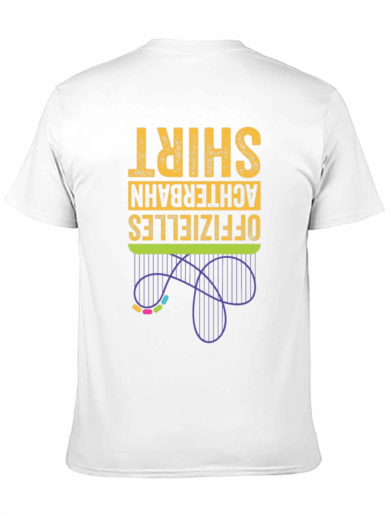 Officieles Achterbahn Shirt - Rollercoaster Tee