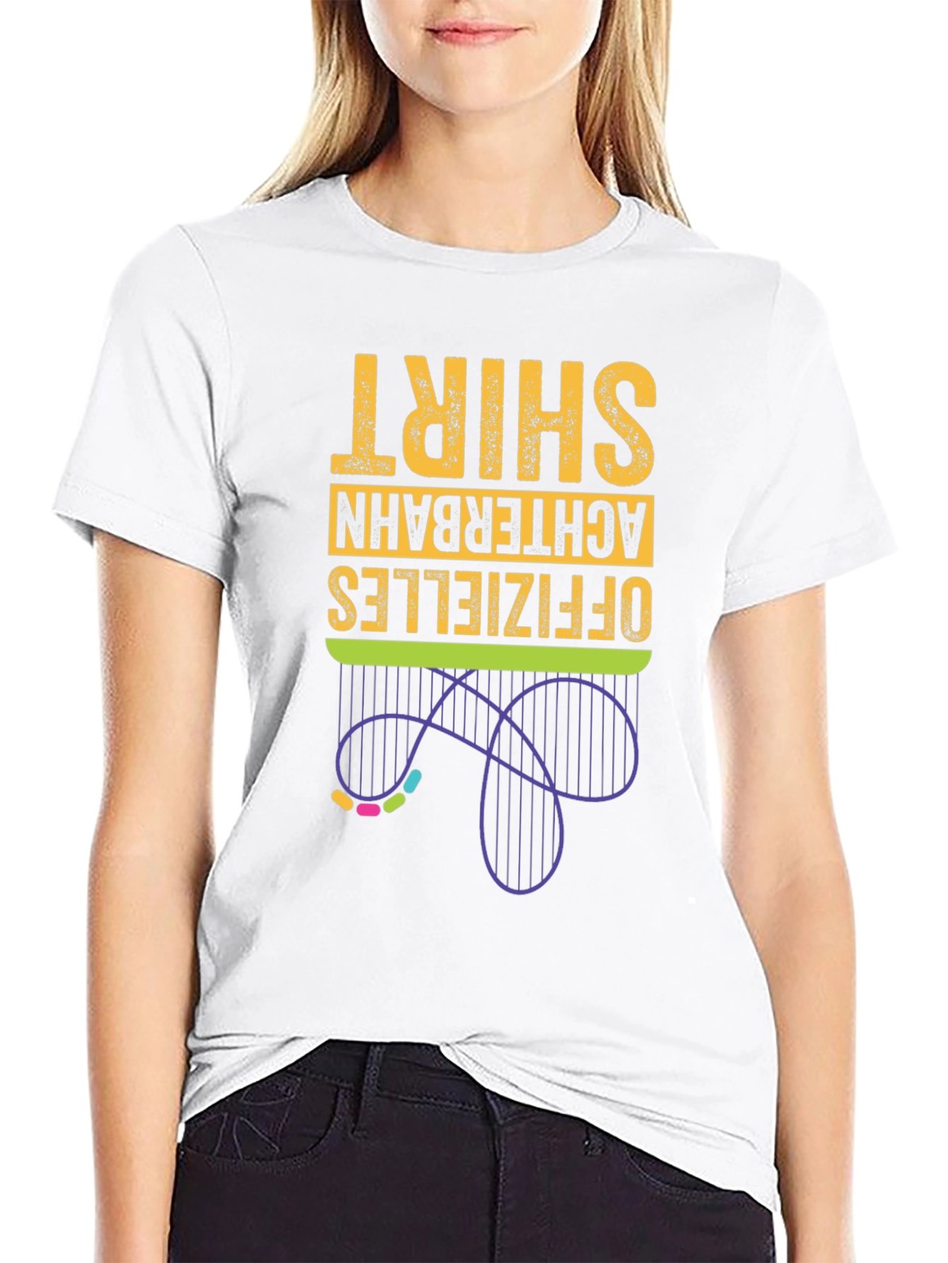Officieles Achterbahn Shirt - Rollercoaster Tee