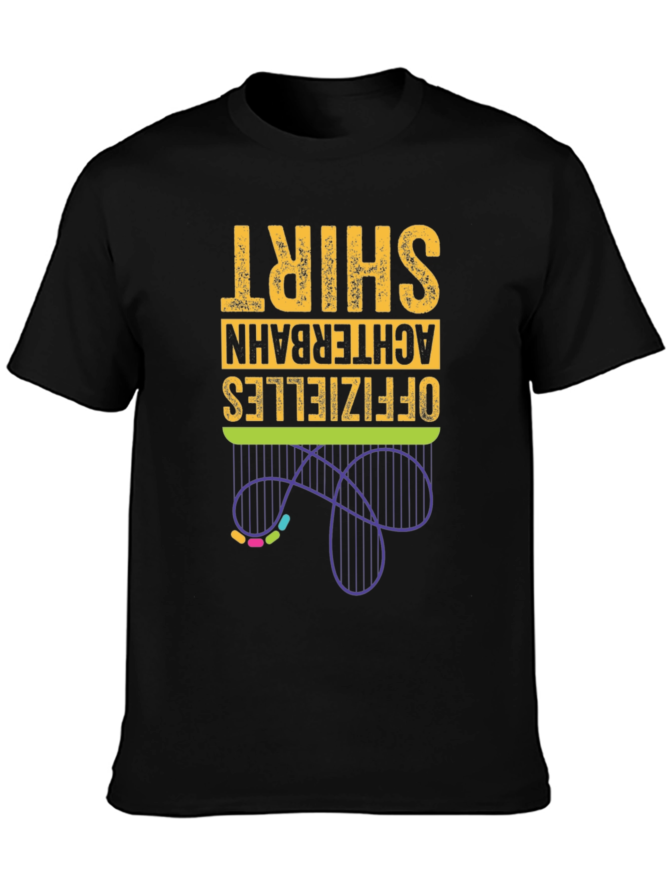 Officieles Achterbahn Shirt - Rollercoaster Tee