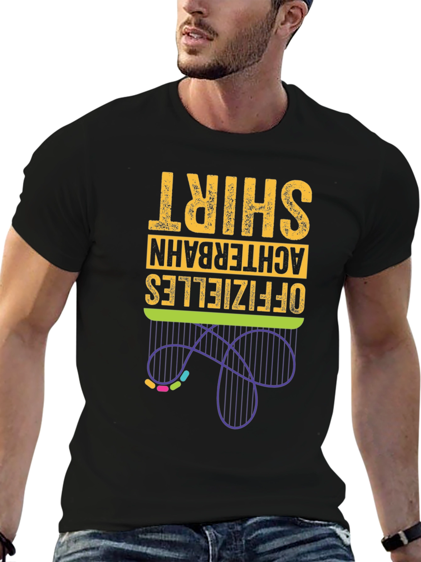 Officieles Achterbahn Shirt - Rollercoaster Tee