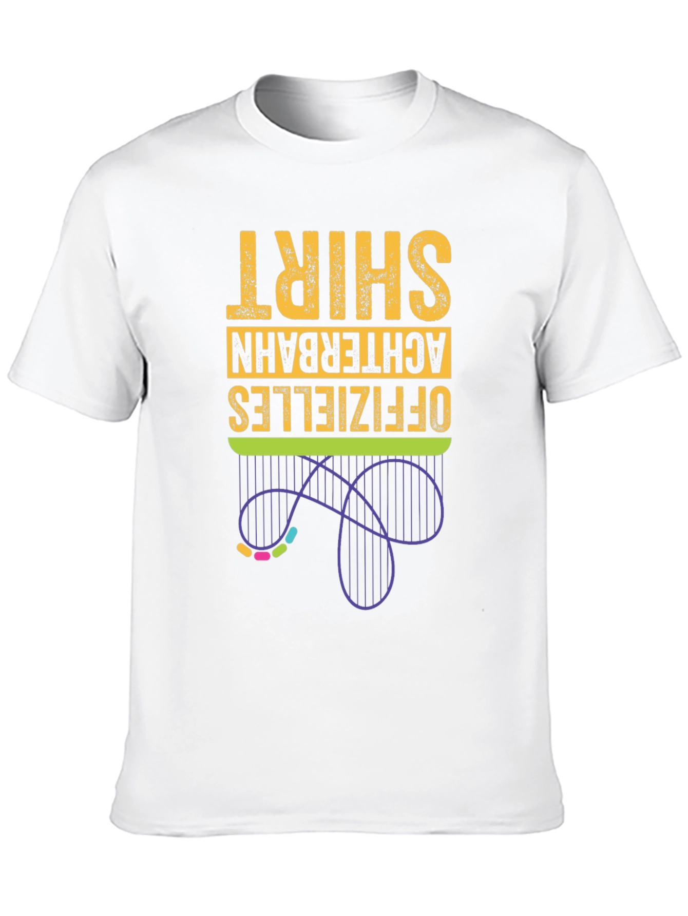 Officieles Achterbahn Shirt - Rollercoaster Tee