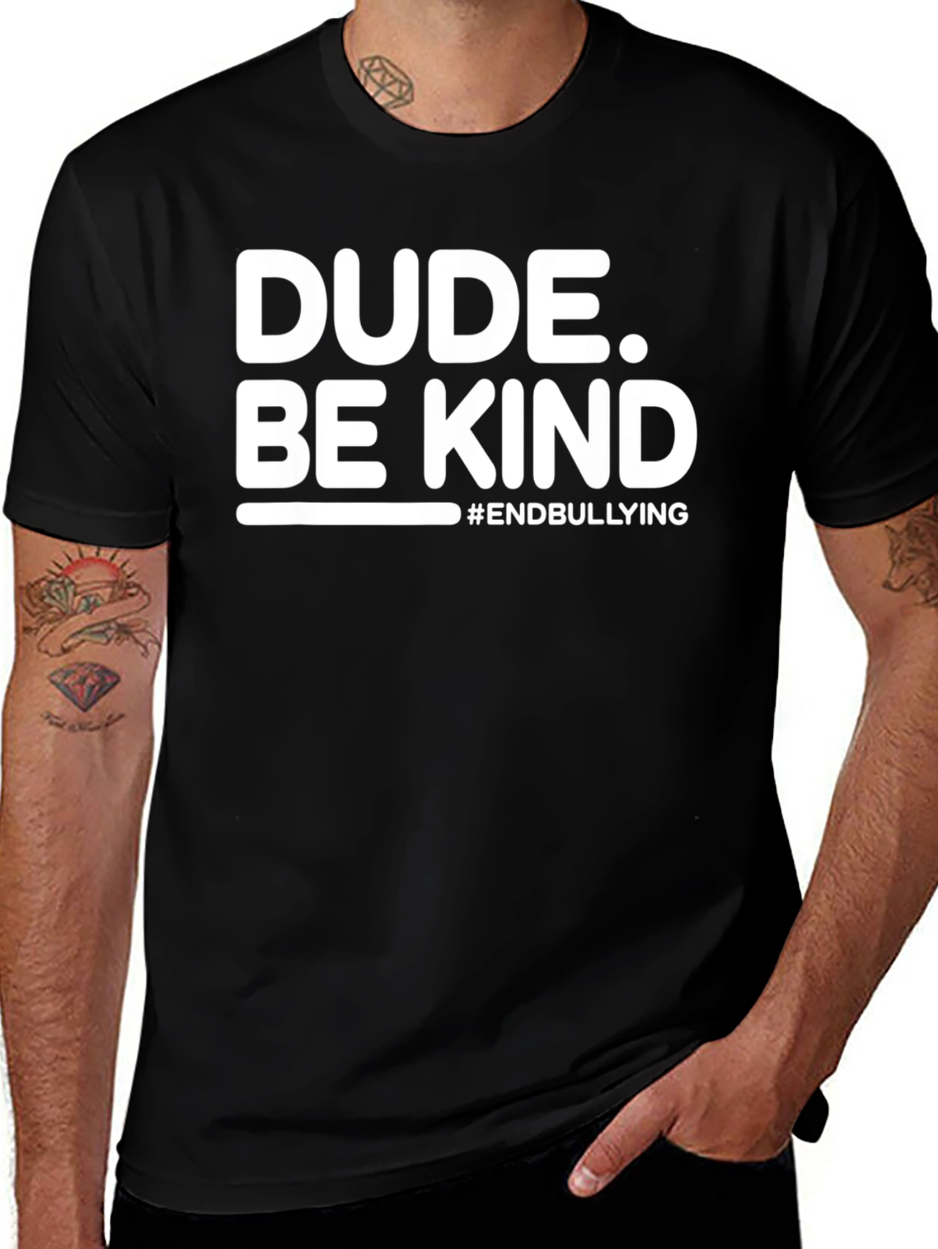 Dude. Be Kind T-Shirt - End Bullying