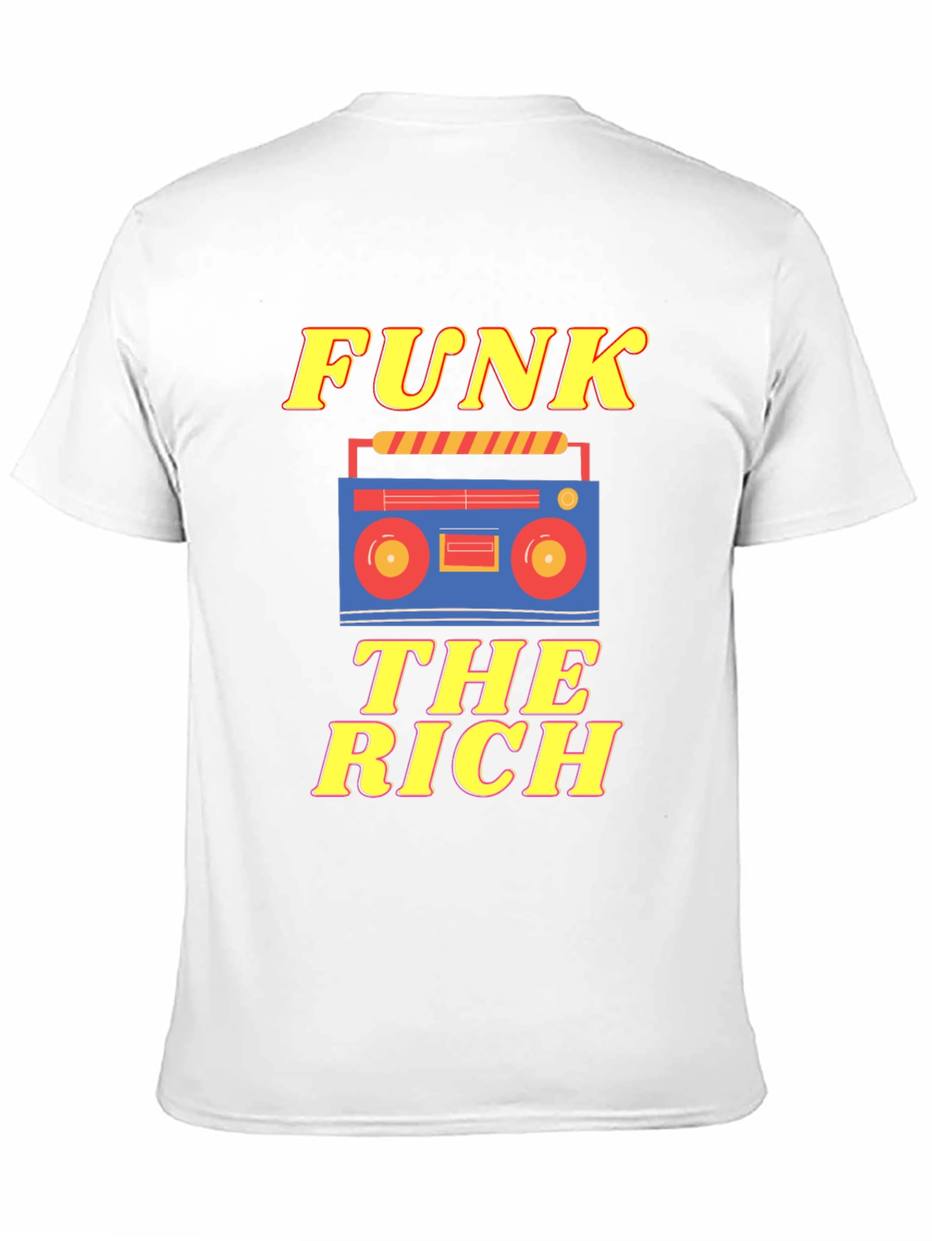 Funk The Rich Graphic Tee - Retro Style