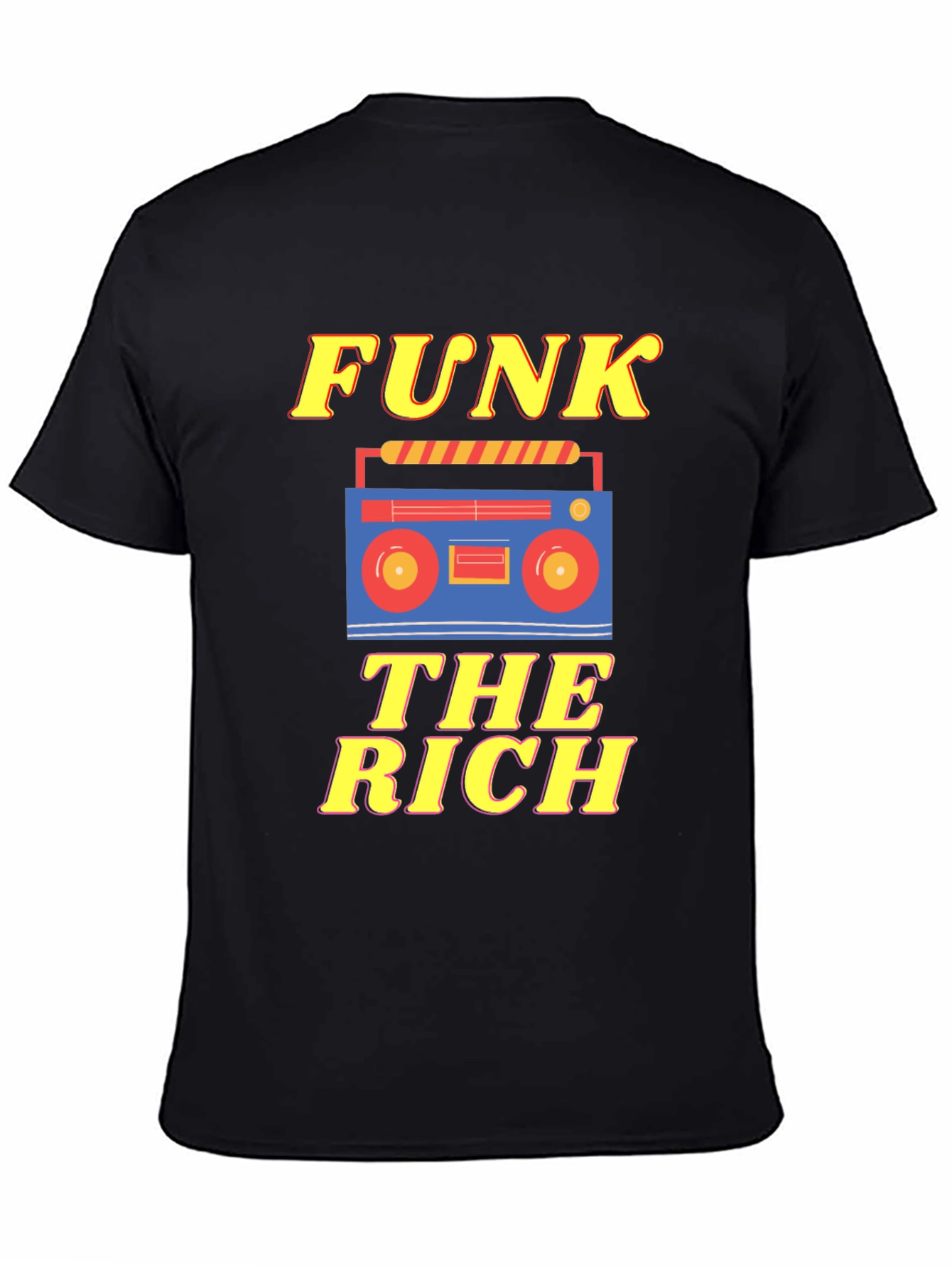 Funk The Rich Graphic Tee - Retro Style