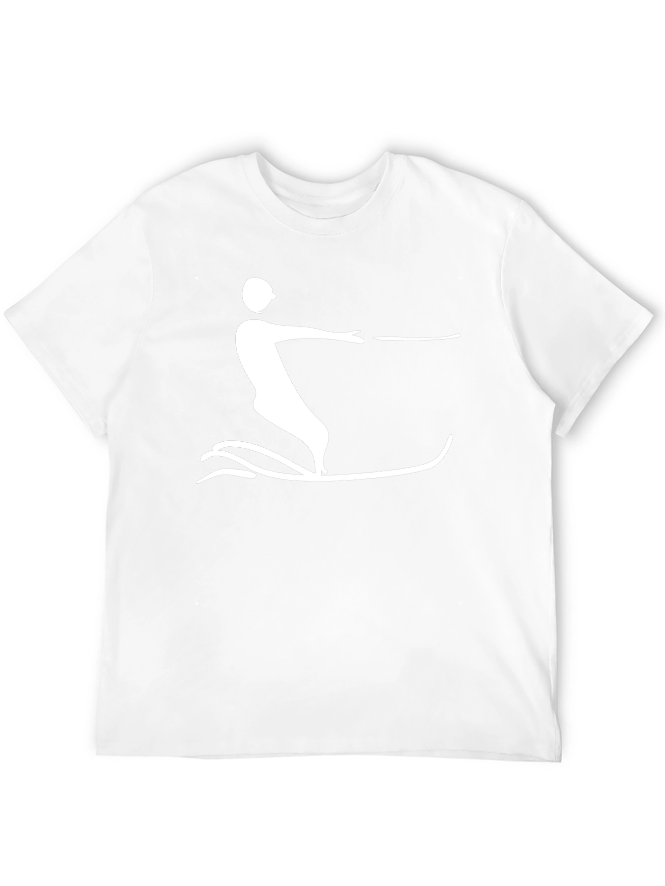 Water Skiing Graphic Tee - Stylish and Sporty