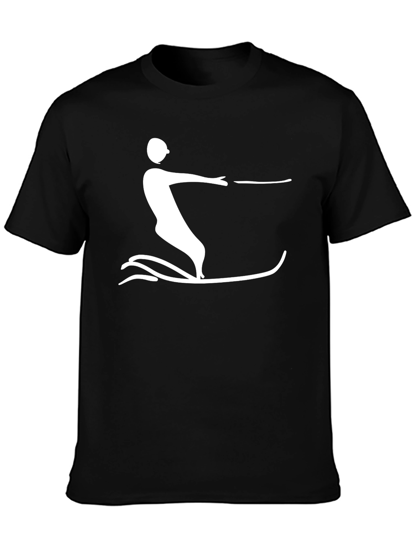 Water Skiing Graphic Tee - Stylish and Sporty