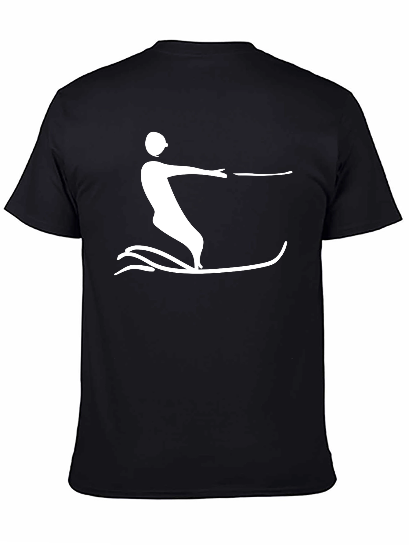 Water Skiing Graphic Tee - Stylish and Sporty