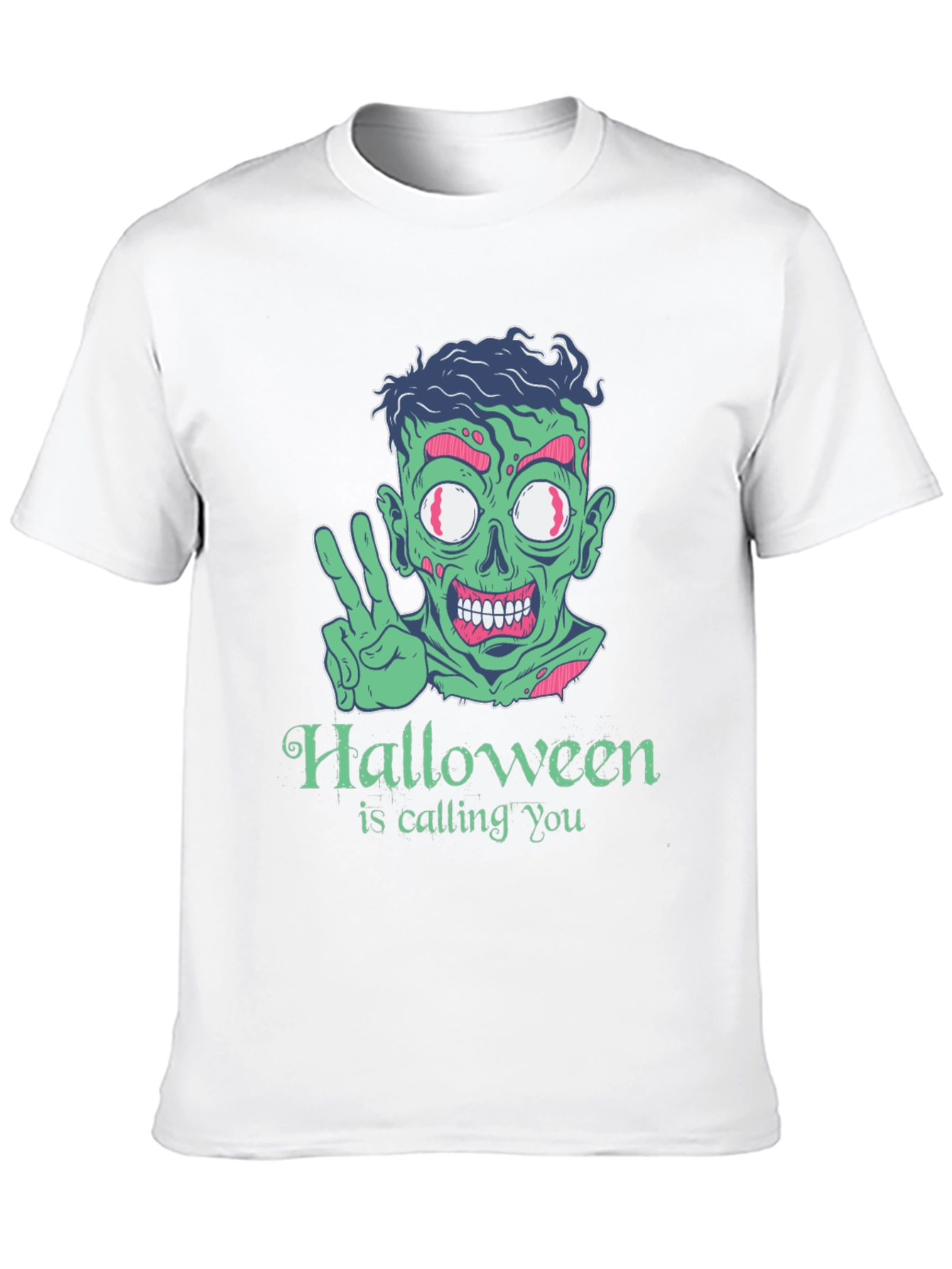 Zombie Halloween T-Shirt - Calling You