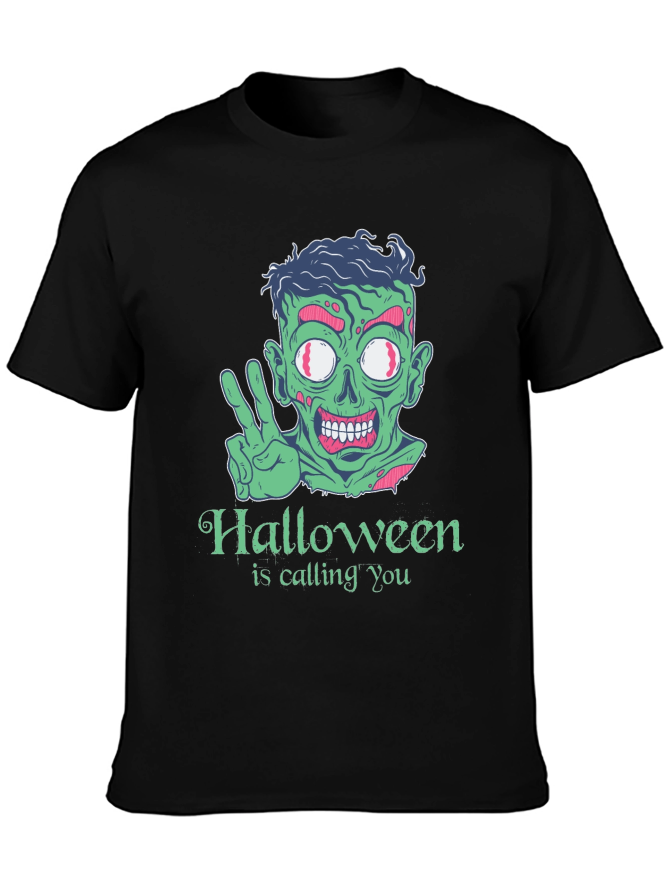 Zombie Halloween T-Shirt - Calling You