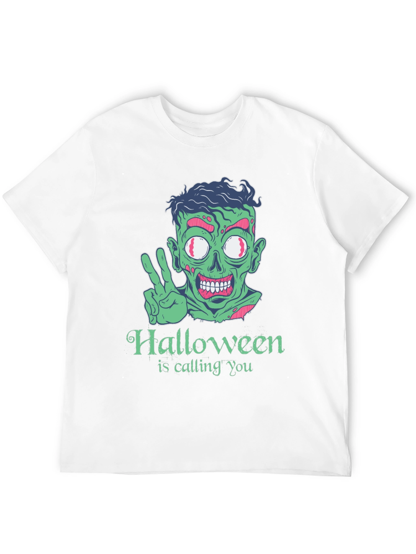 Zombie Halloween T-Shirt - Calling You