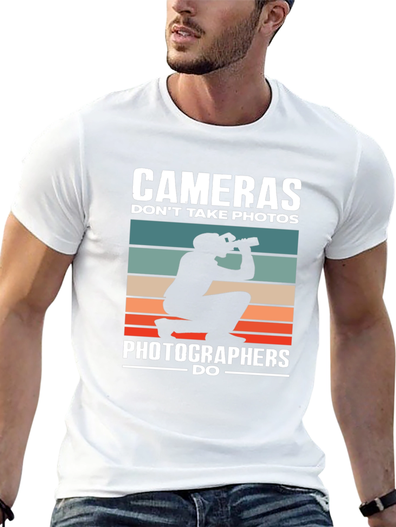 Photographer Humor T-Shirt - Cameras Dont Take Photos