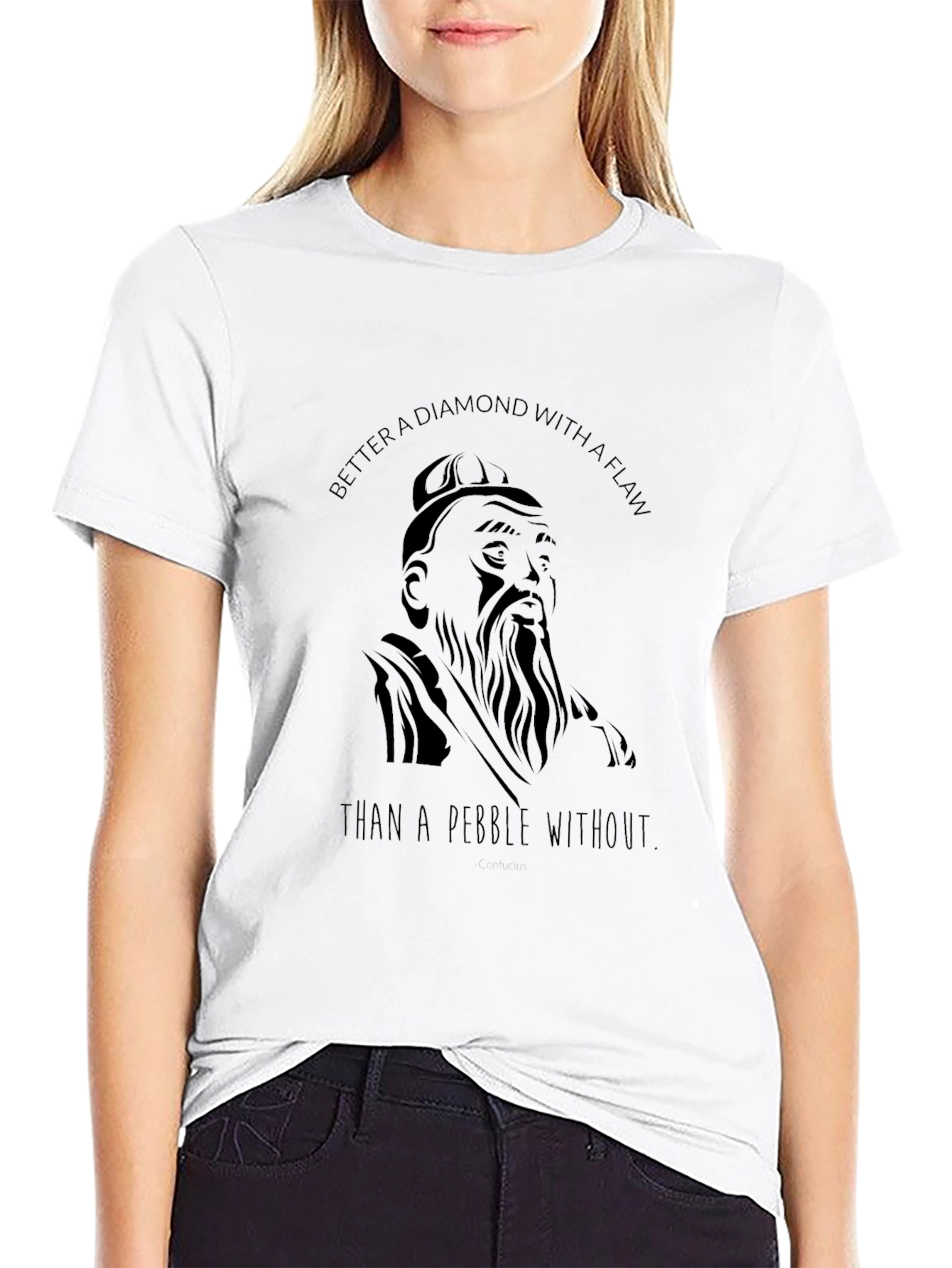 Confucius Diamond Flaw T-Shirt