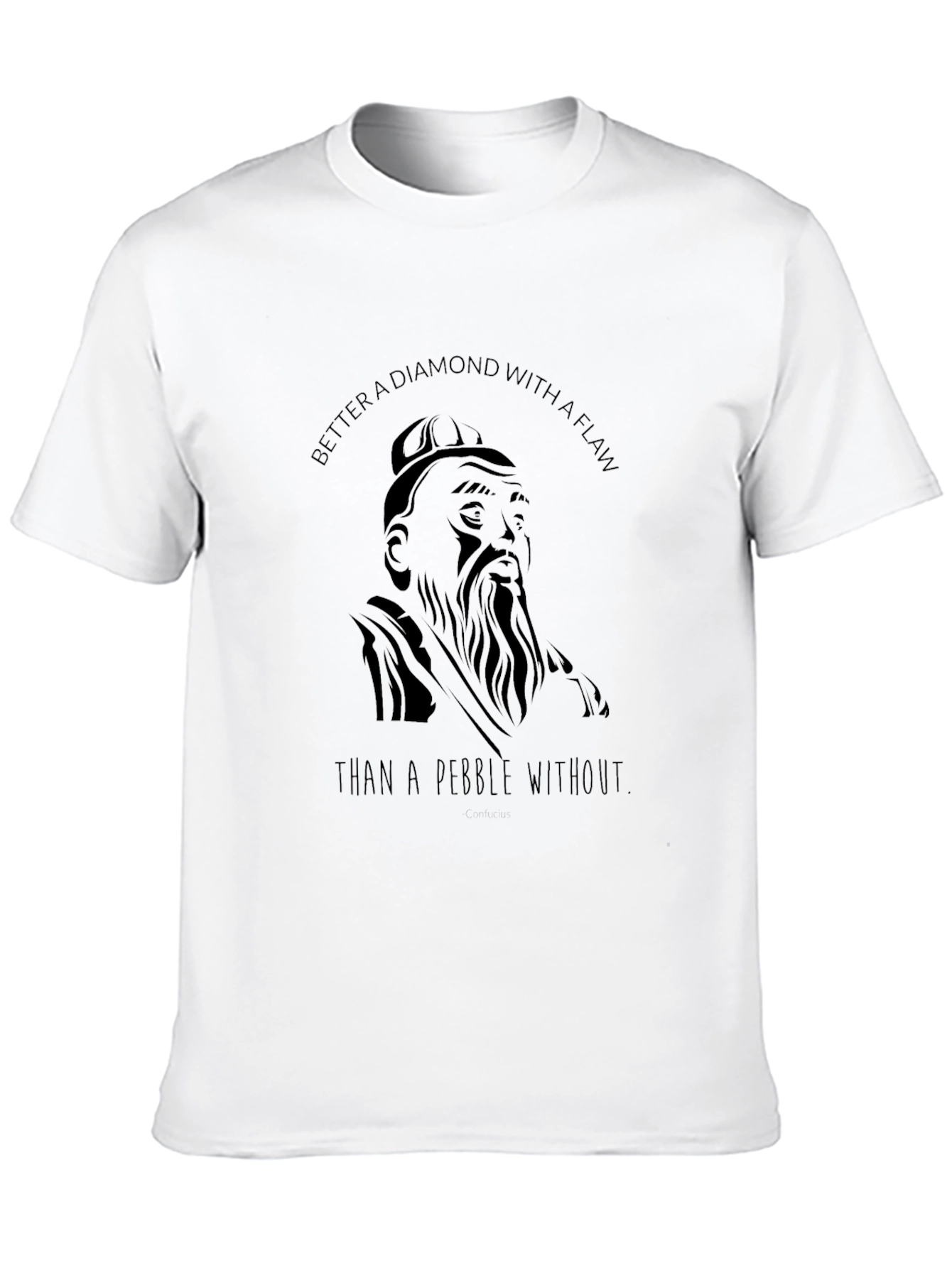 Confucius Diamond Flaw T-Shirt