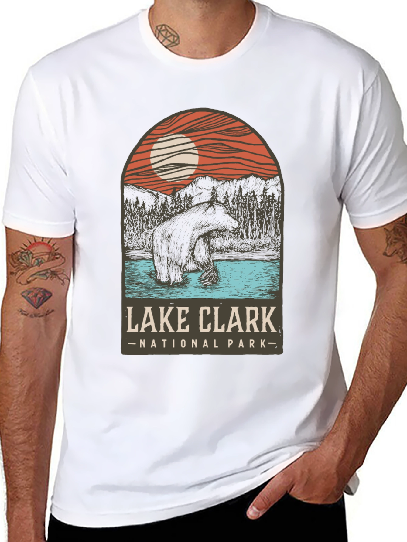 Lake Clark National Park Bear T-Shirt