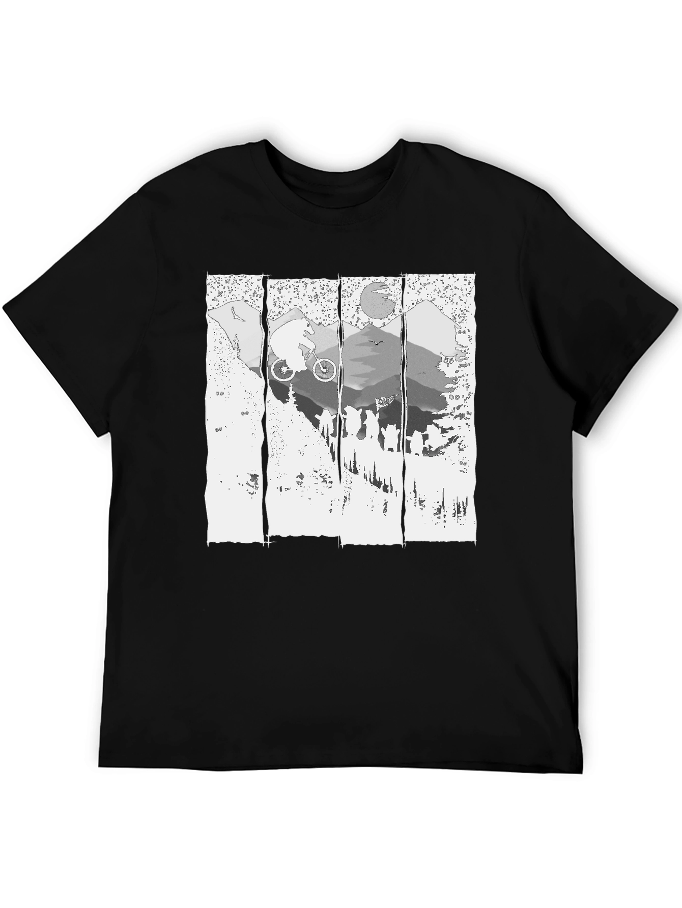 Mountain Bike Graphic T-Shirt