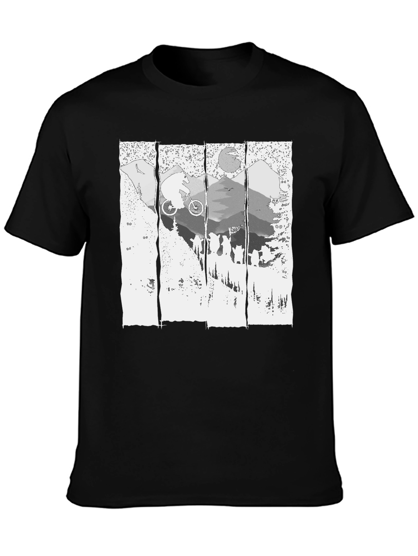 Mountain Bike Graphic T-Shirt