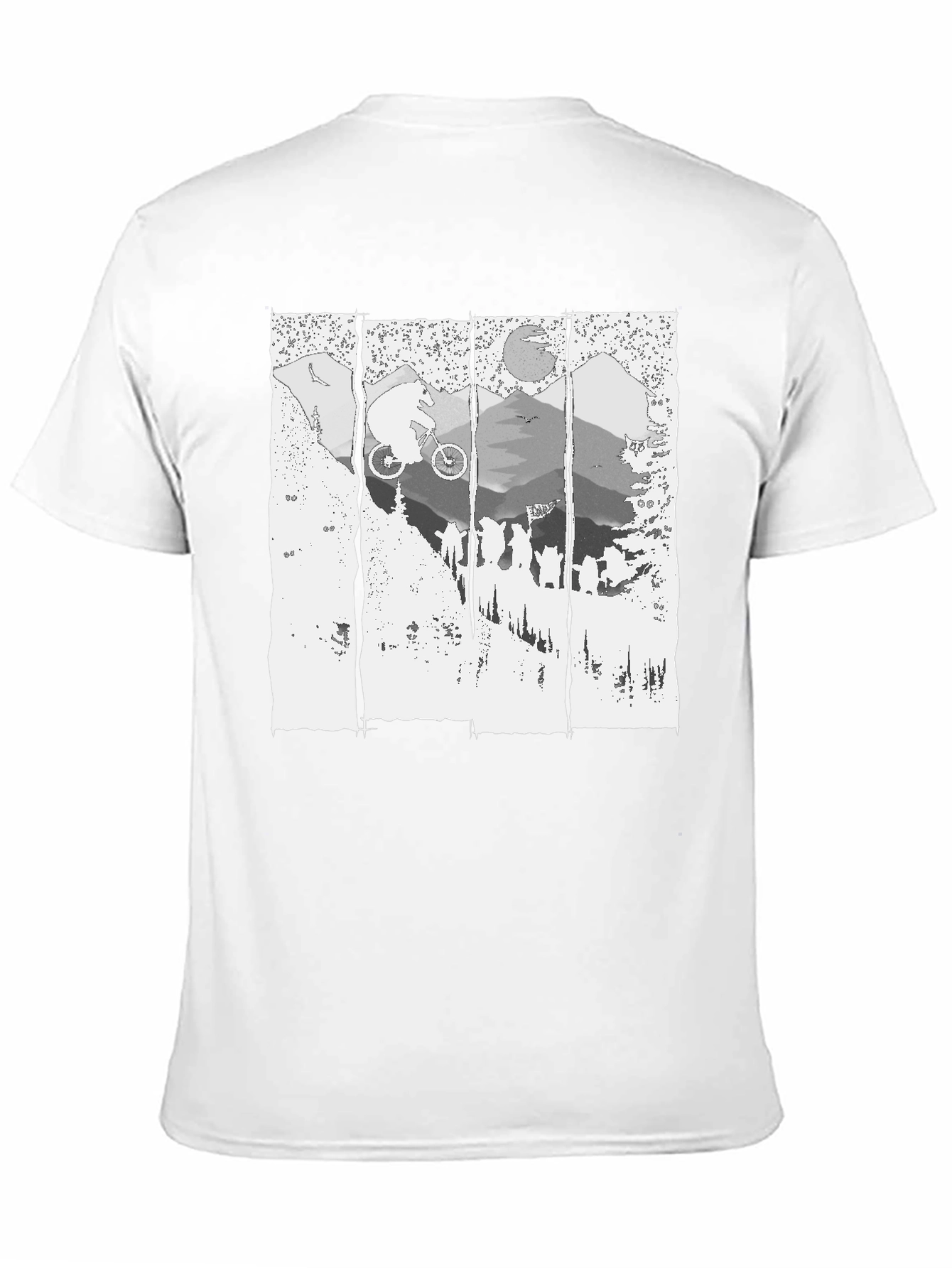 Mountain Bike Graphic T-Shirt