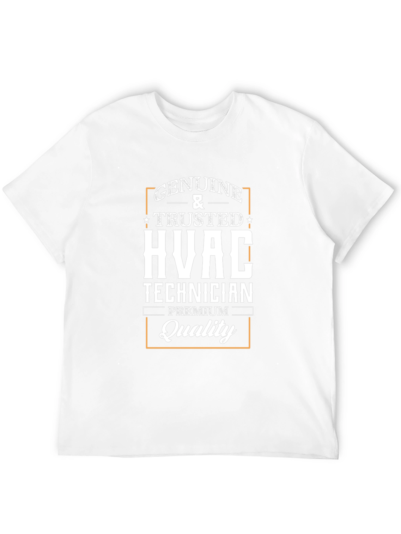 HVAC Technician Genuine & Trusted Premium Quality Black T-Shirt