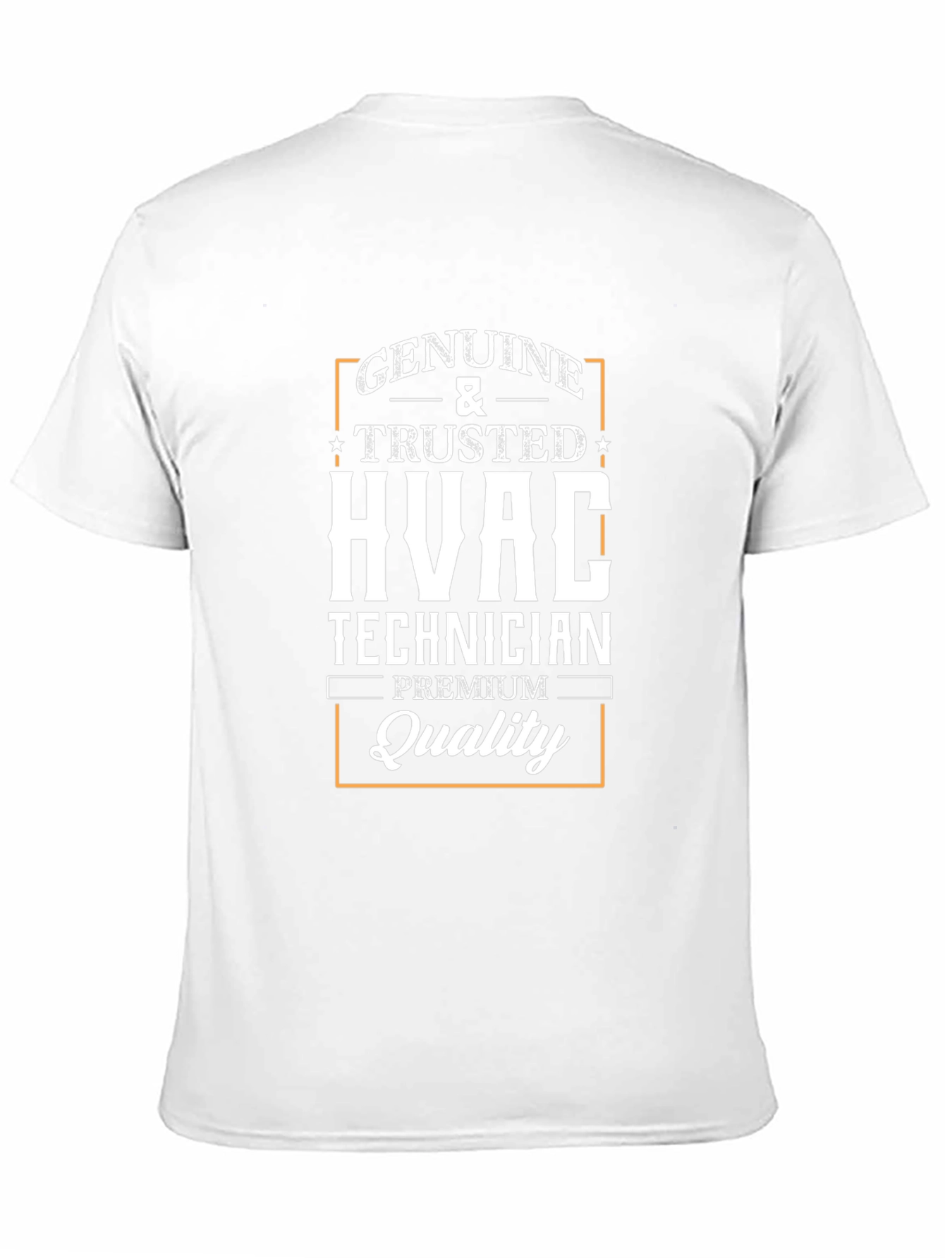 HVAC Technician Genuine & Trusted Premium Quality Black T-Shirt