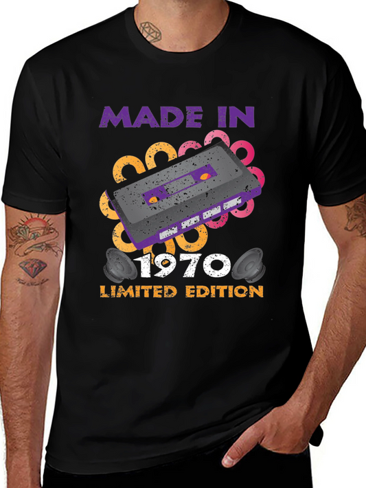 Made in 1970 Limited Edition Retro T-Shirt