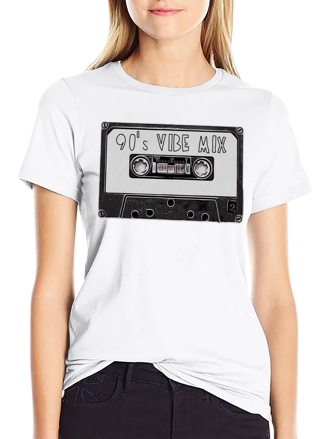 90s Vibe Mix Cassette Graphic T-Shirt