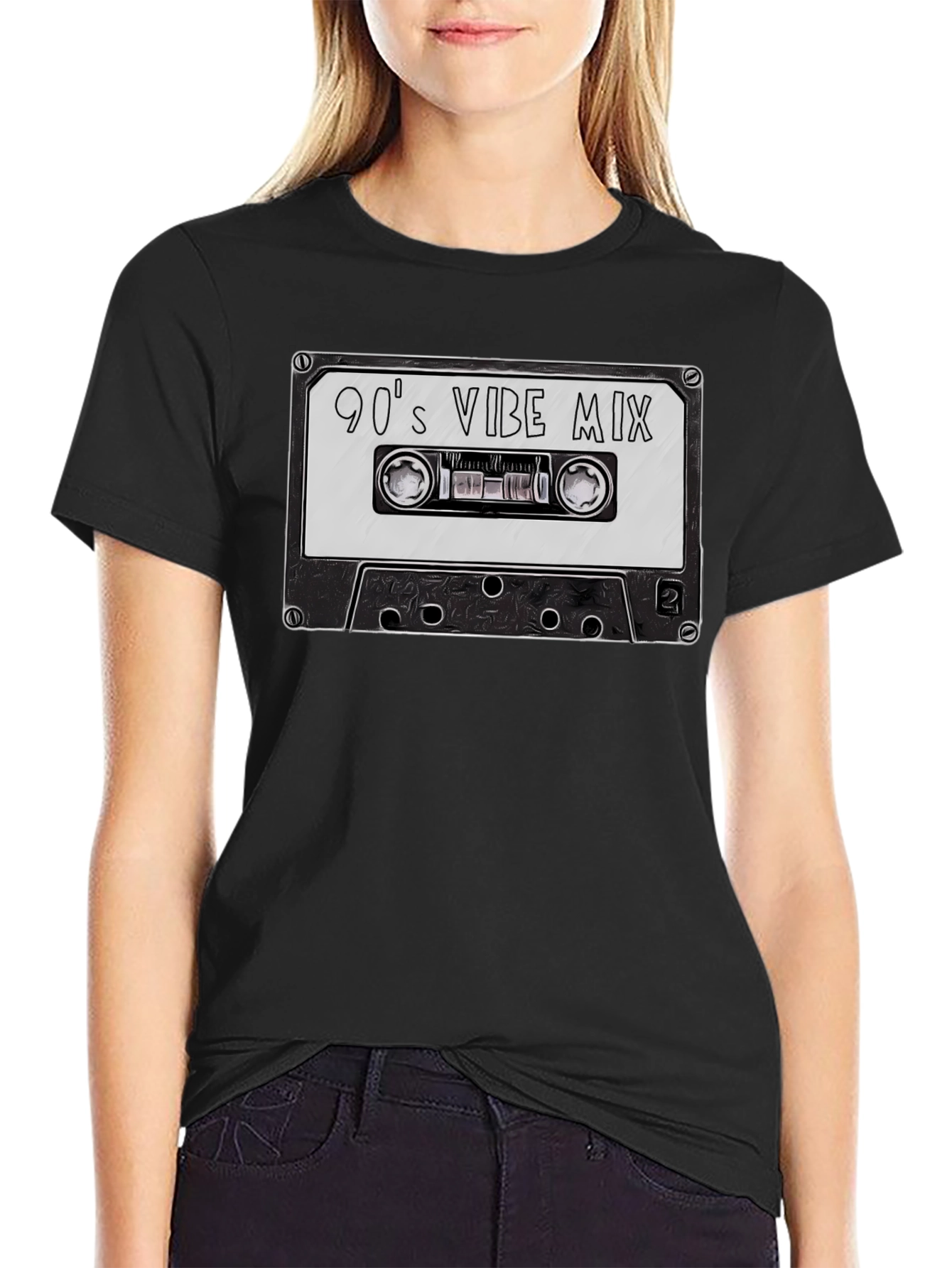 90s Vibe Mix Cassette Graphic T-Shirt