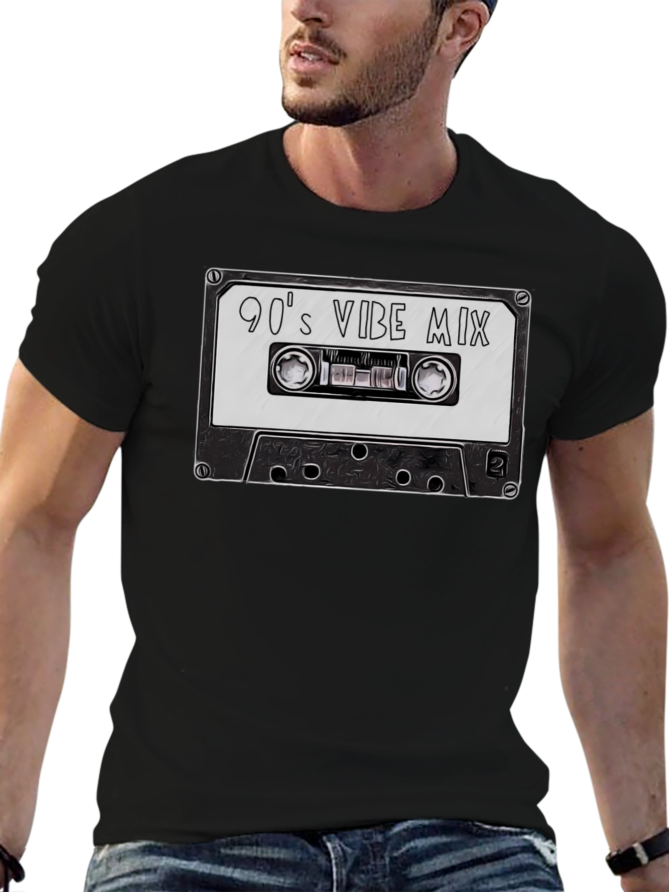 90s Vibe Mix Cassette Graphic T-Shirt