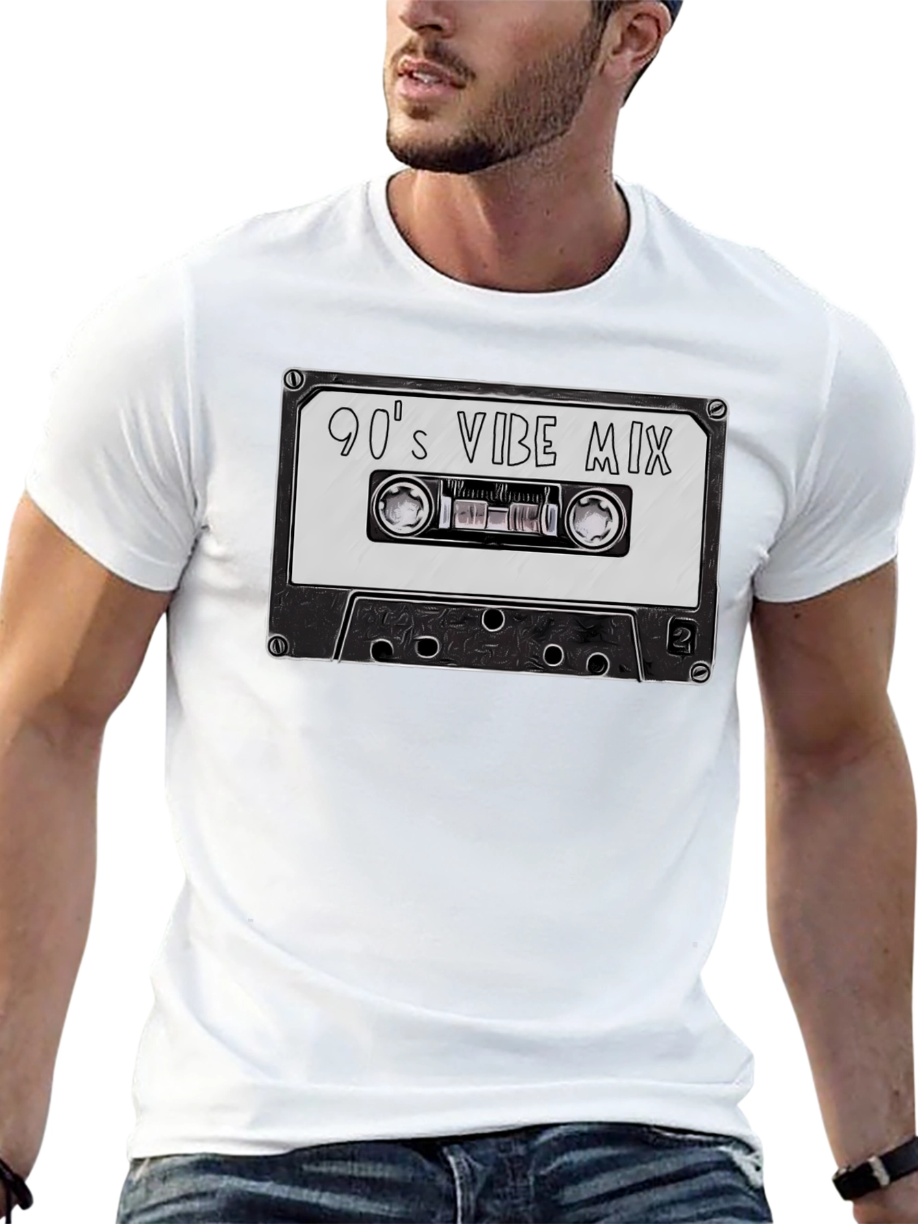 90s Vibe Mix Cassette Graphic T-Shirt