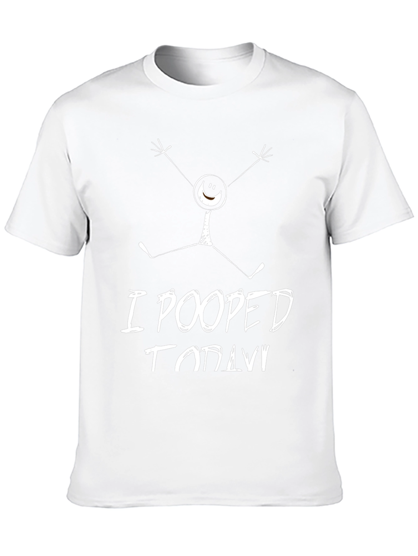 Funny I Pooped Today Graphic Novelty T-Shirt