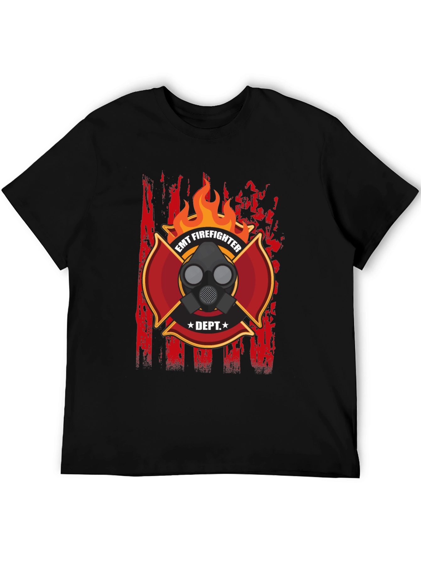 EMT Firefighter T-Shirt - Dept. Design