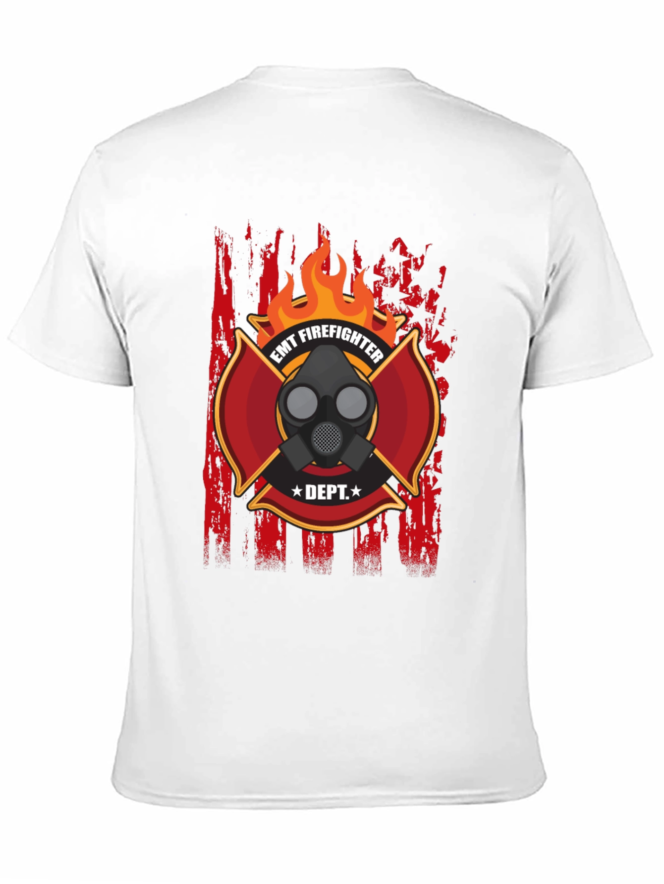EMT Firefighter T-Shirt - Dept. Design