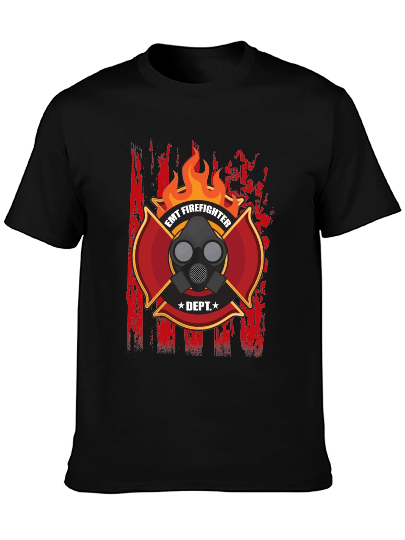 EMT Firefighter T-Shirt - Dept. Design