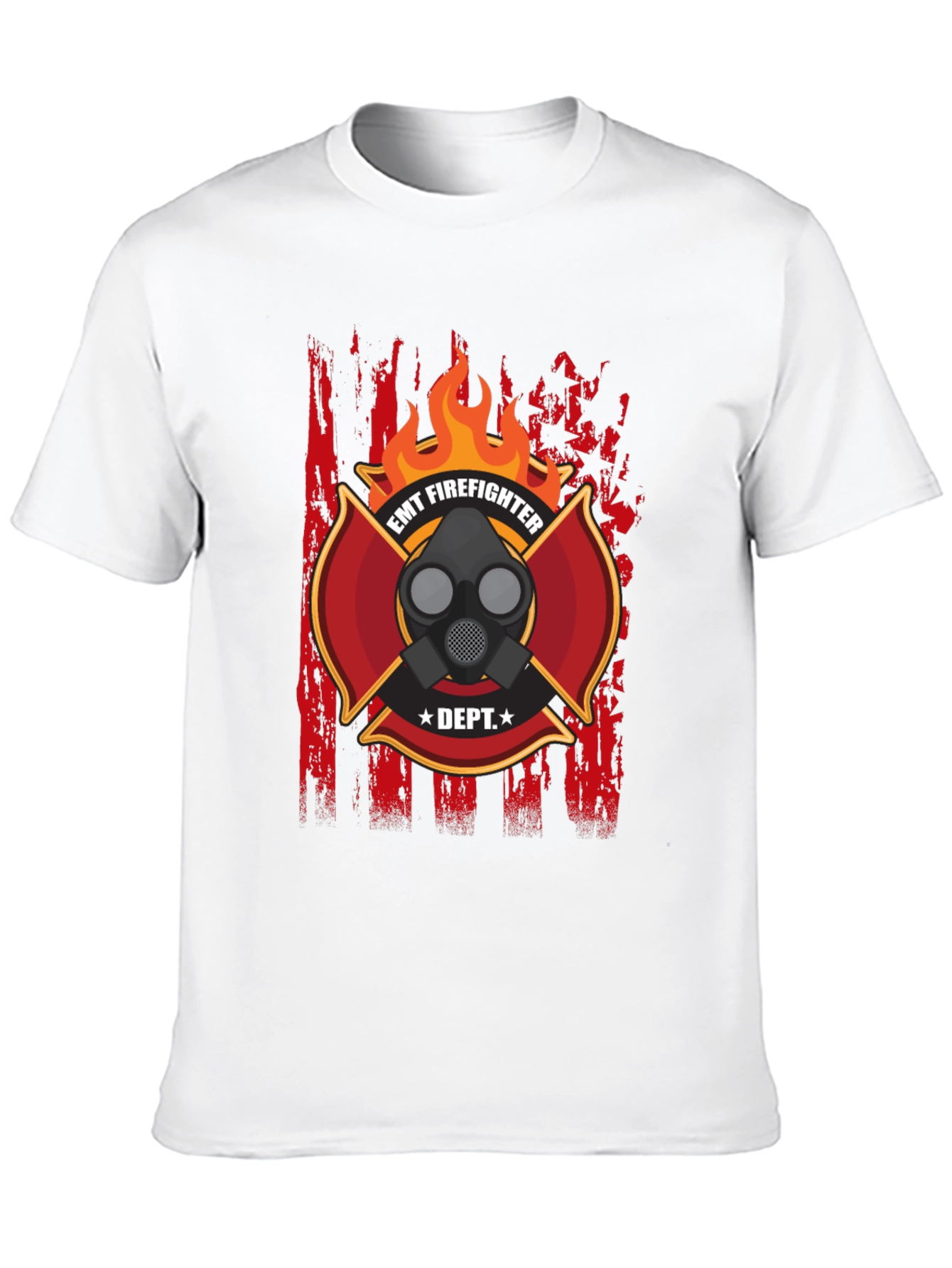 EMT Firefighter T-Shirt - Dept. Design