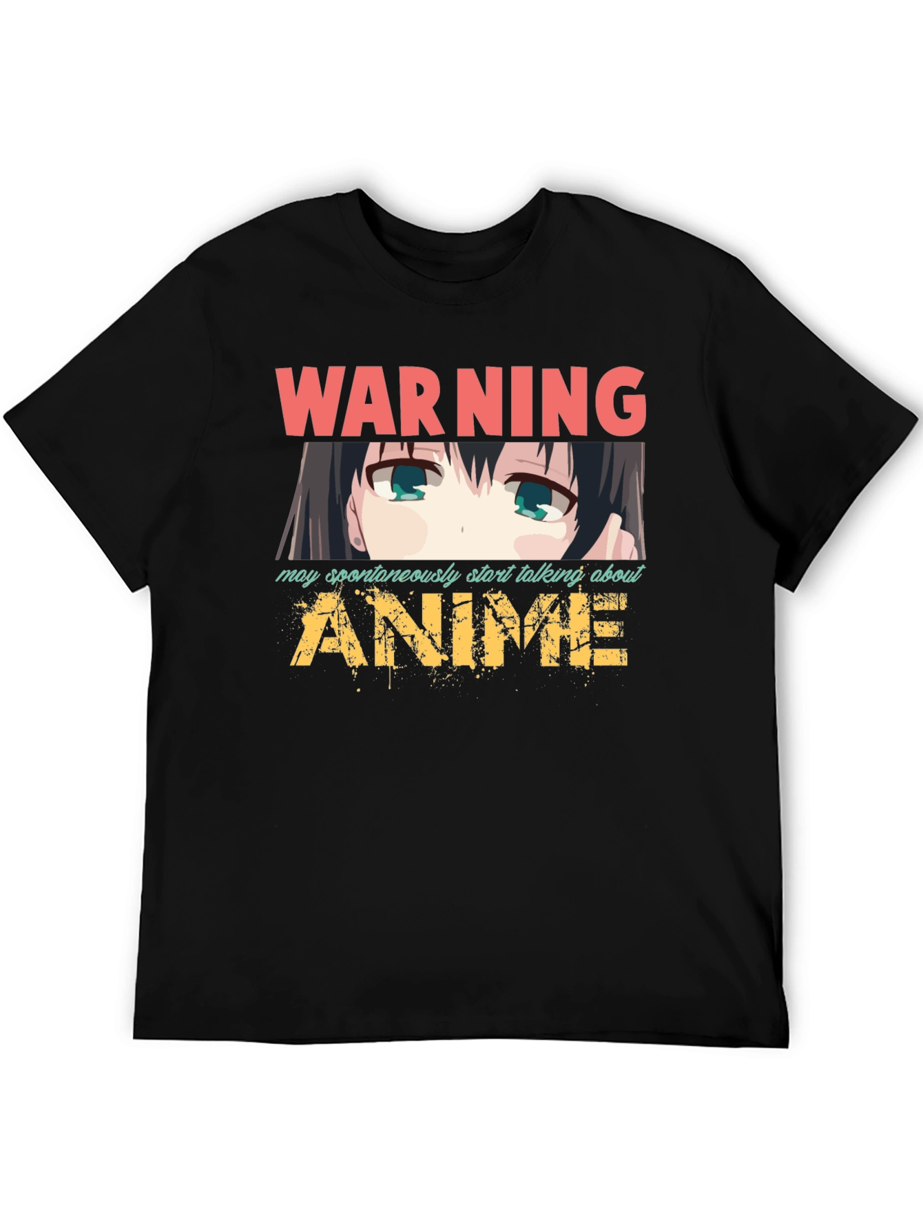 Warning Anime T-Shirt