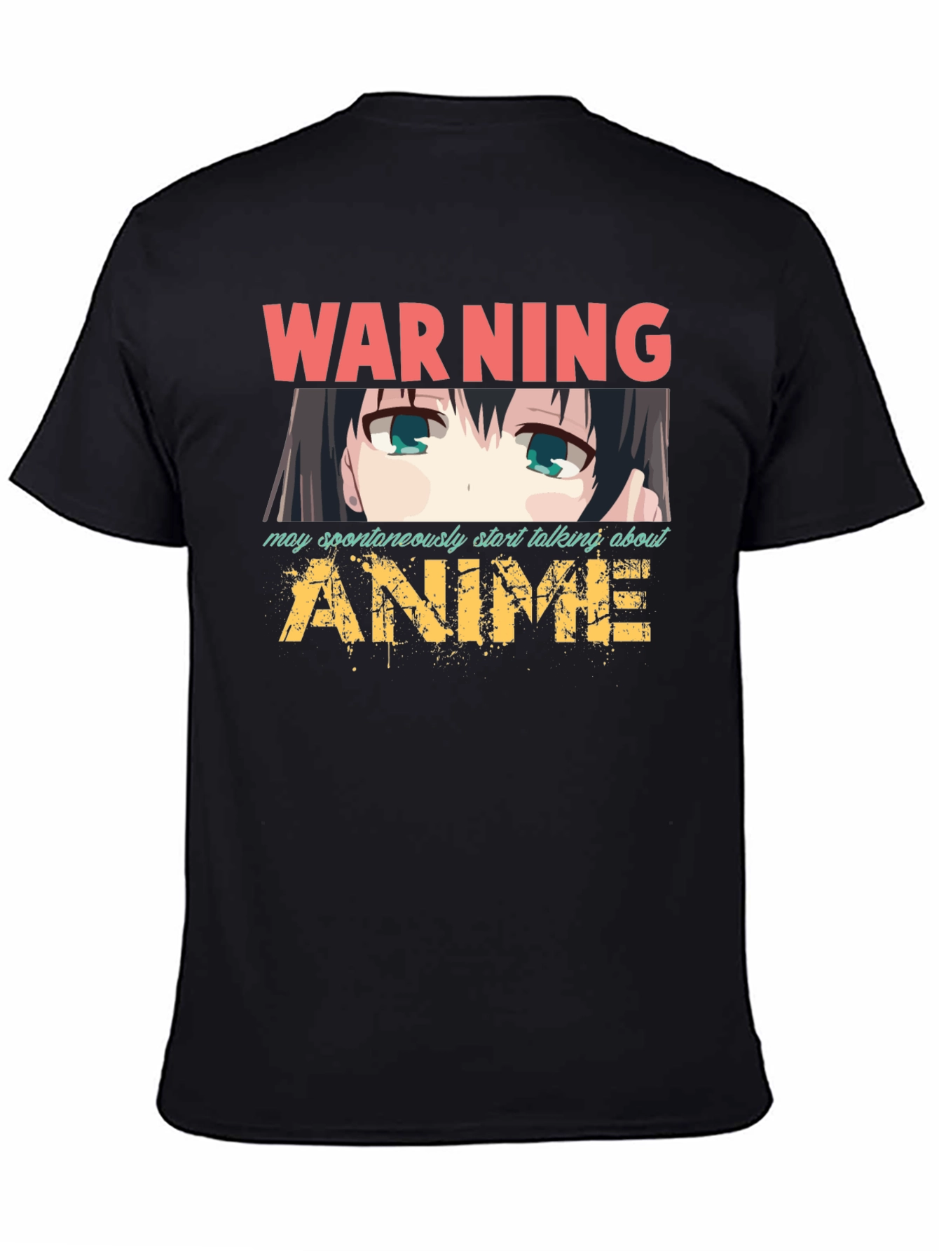 Warning Anime T-Shirt