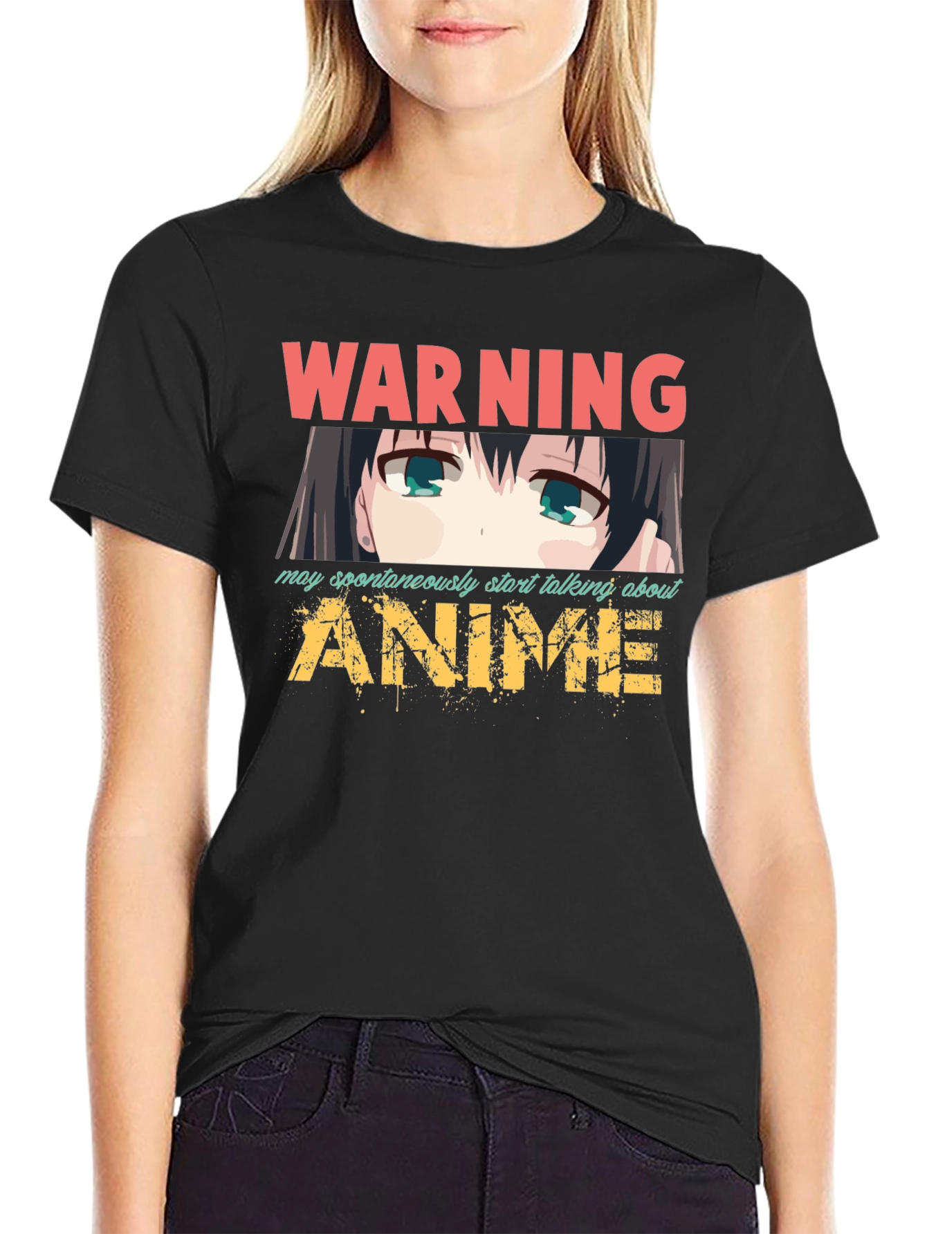 Warning Anime T-Shirt