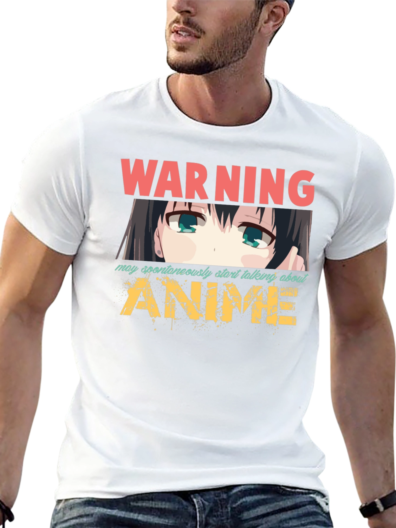 Warning Anime T-Shirt