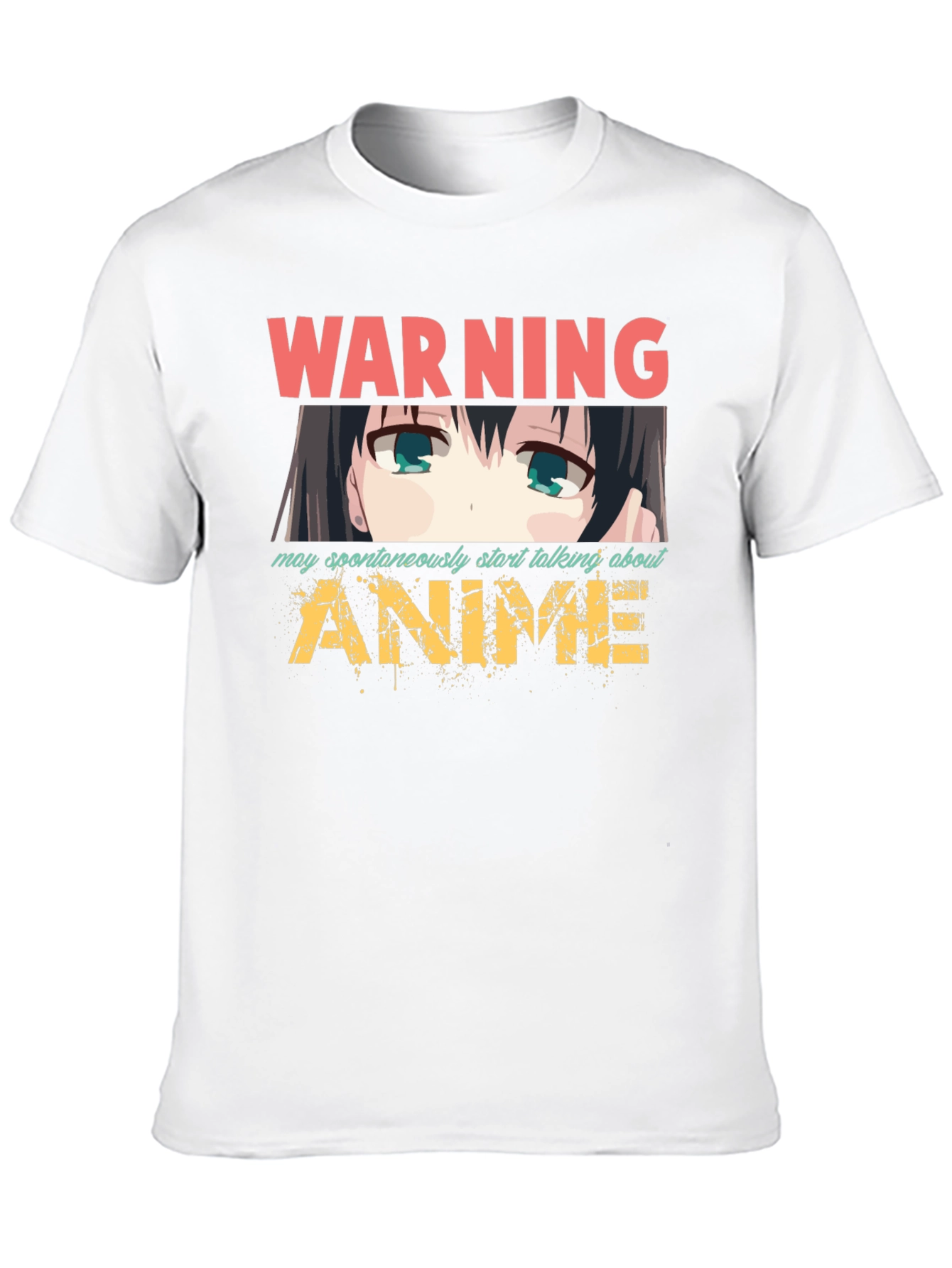 Warning Anime T-Shirt