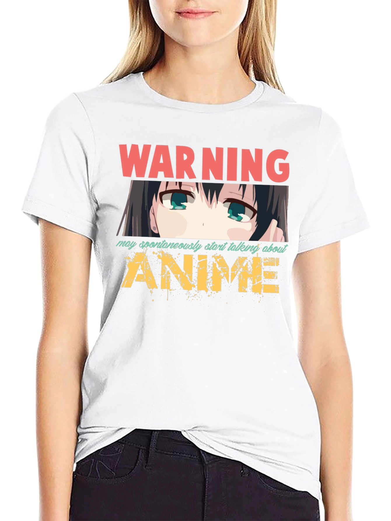 Warning Anime T-Shirt
