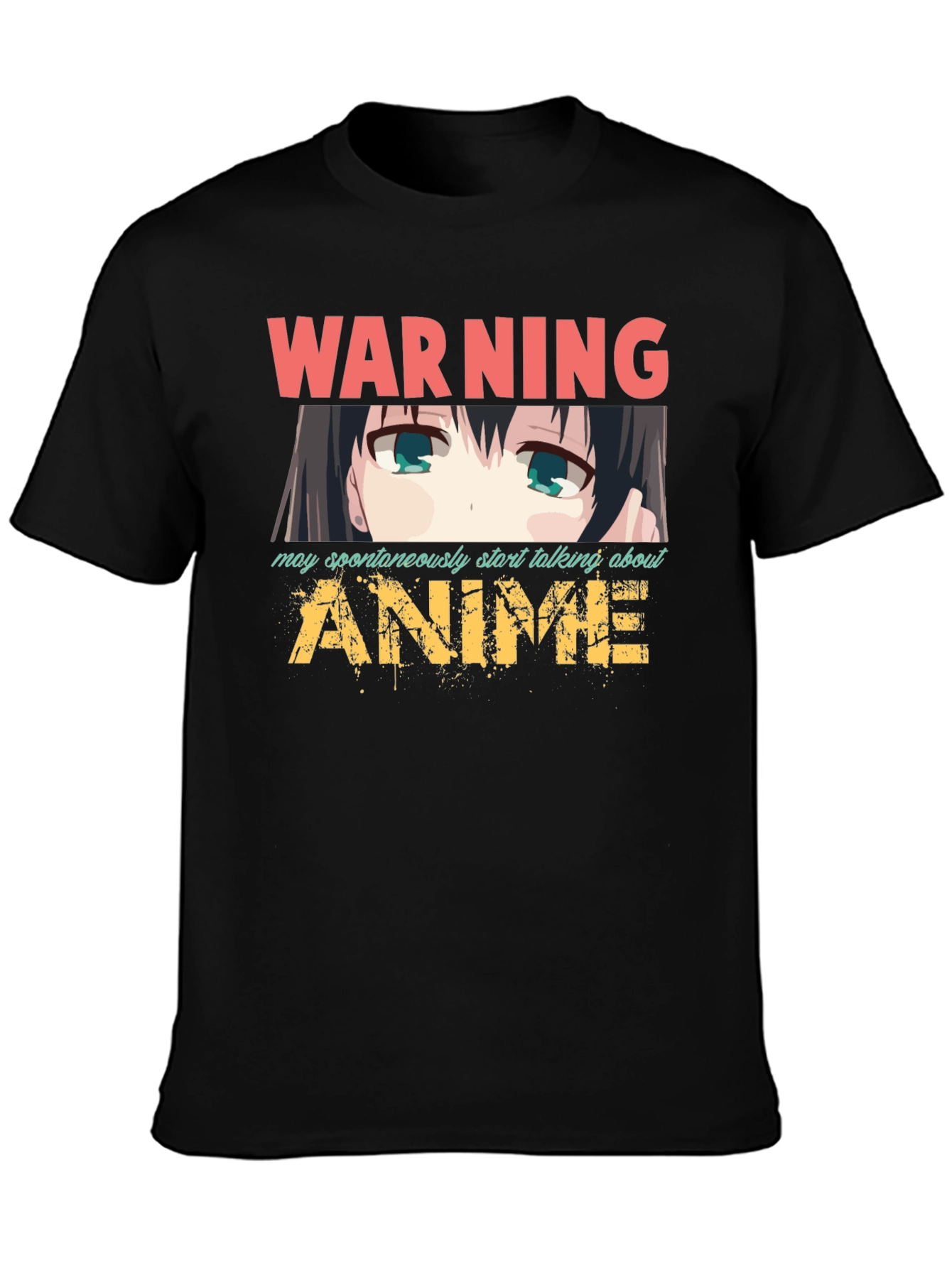 Warning Anime T-Shirt