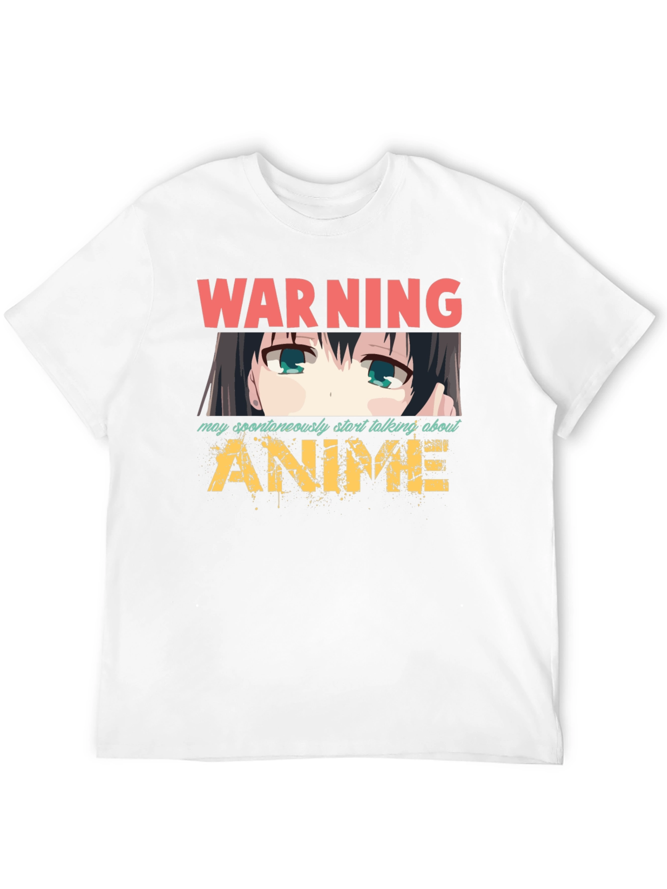 Warning Anime T-Shirt