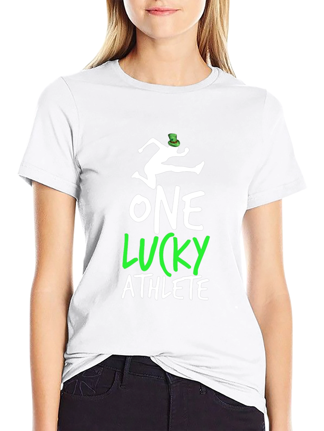 One Lucky Athlete St. Patricks Day T-Shirt