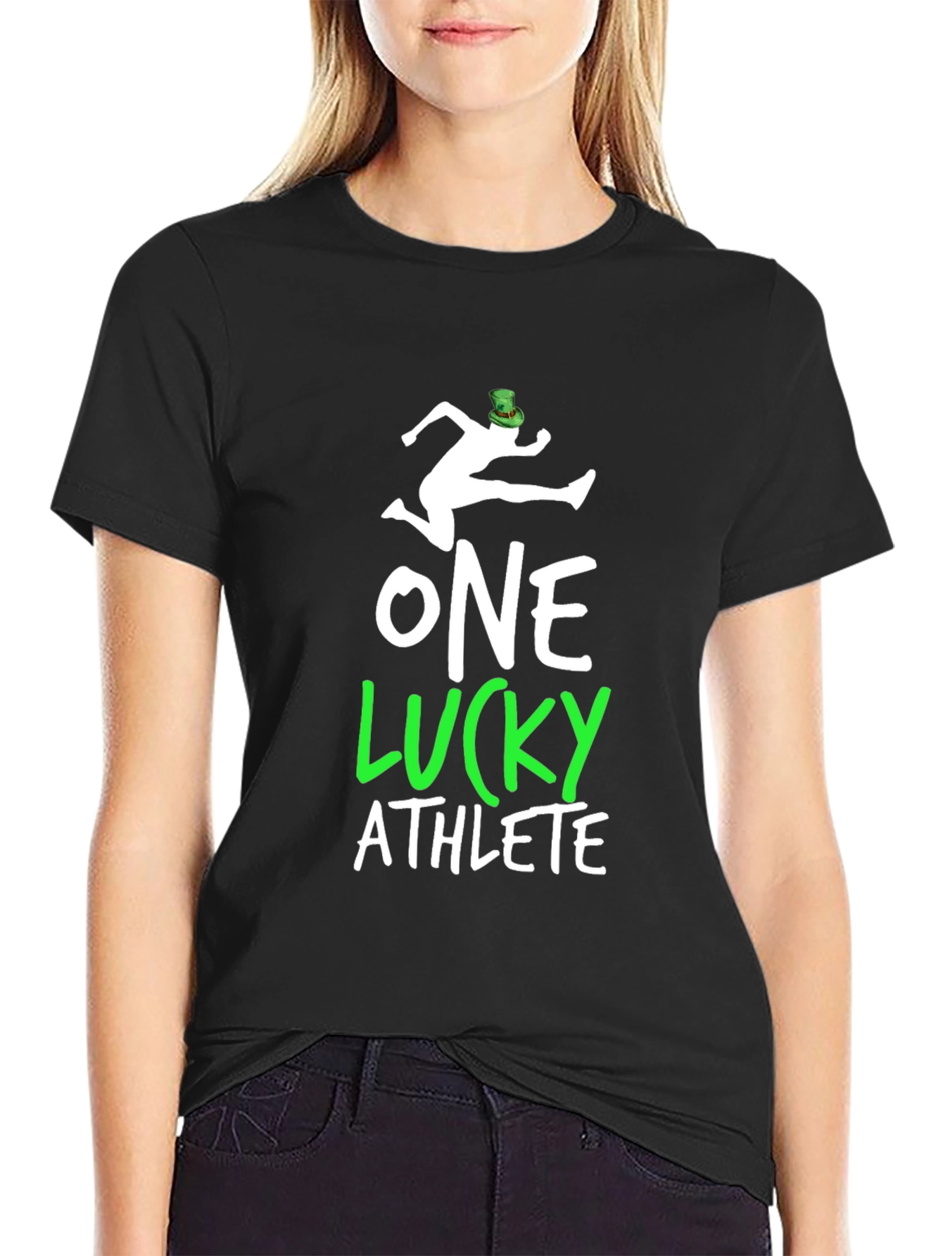 One Lucky Athlete St. Patricks Day T-Shirt