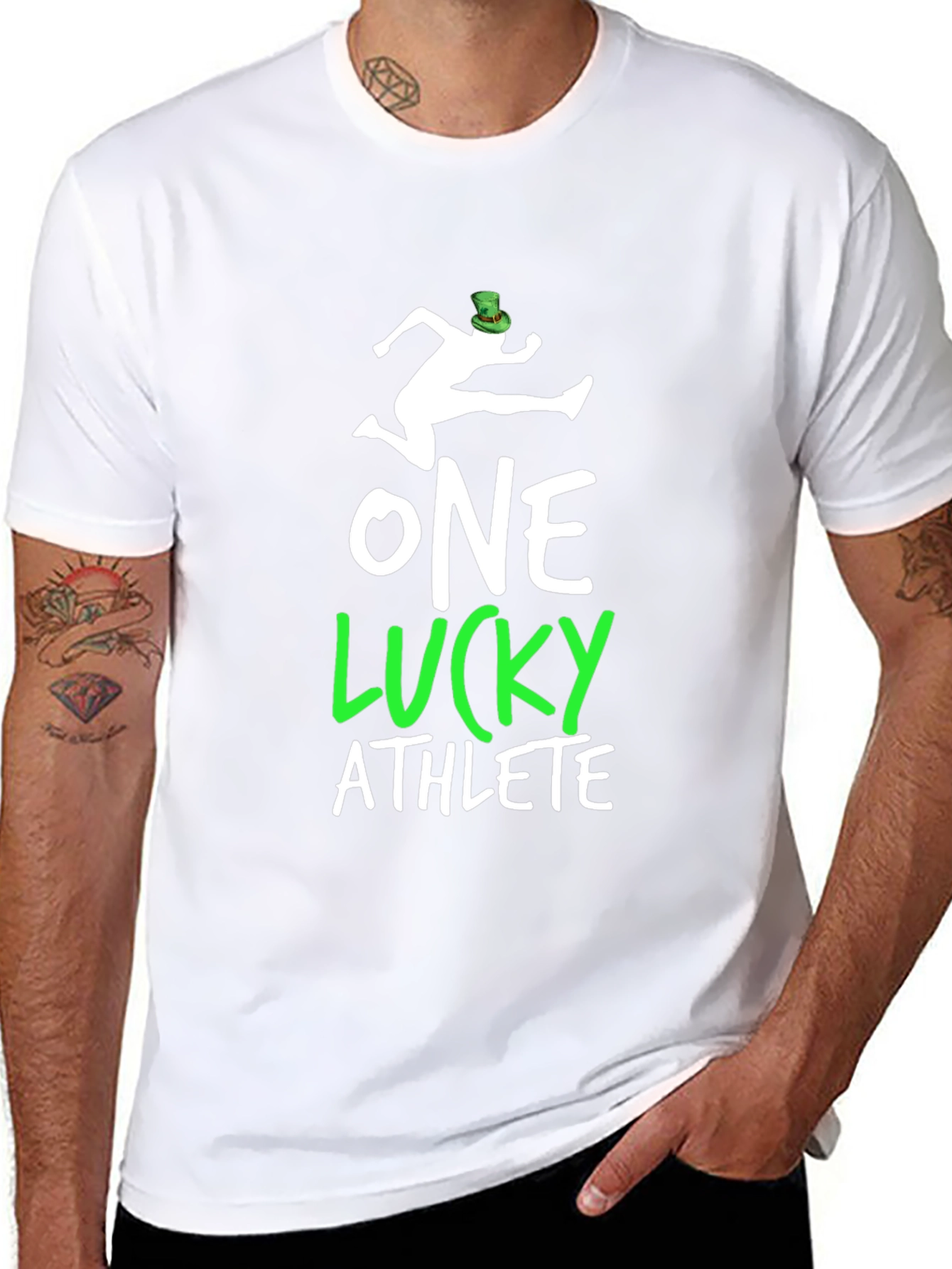 One Lucky Athlete St. Patricks Day T-Shirt