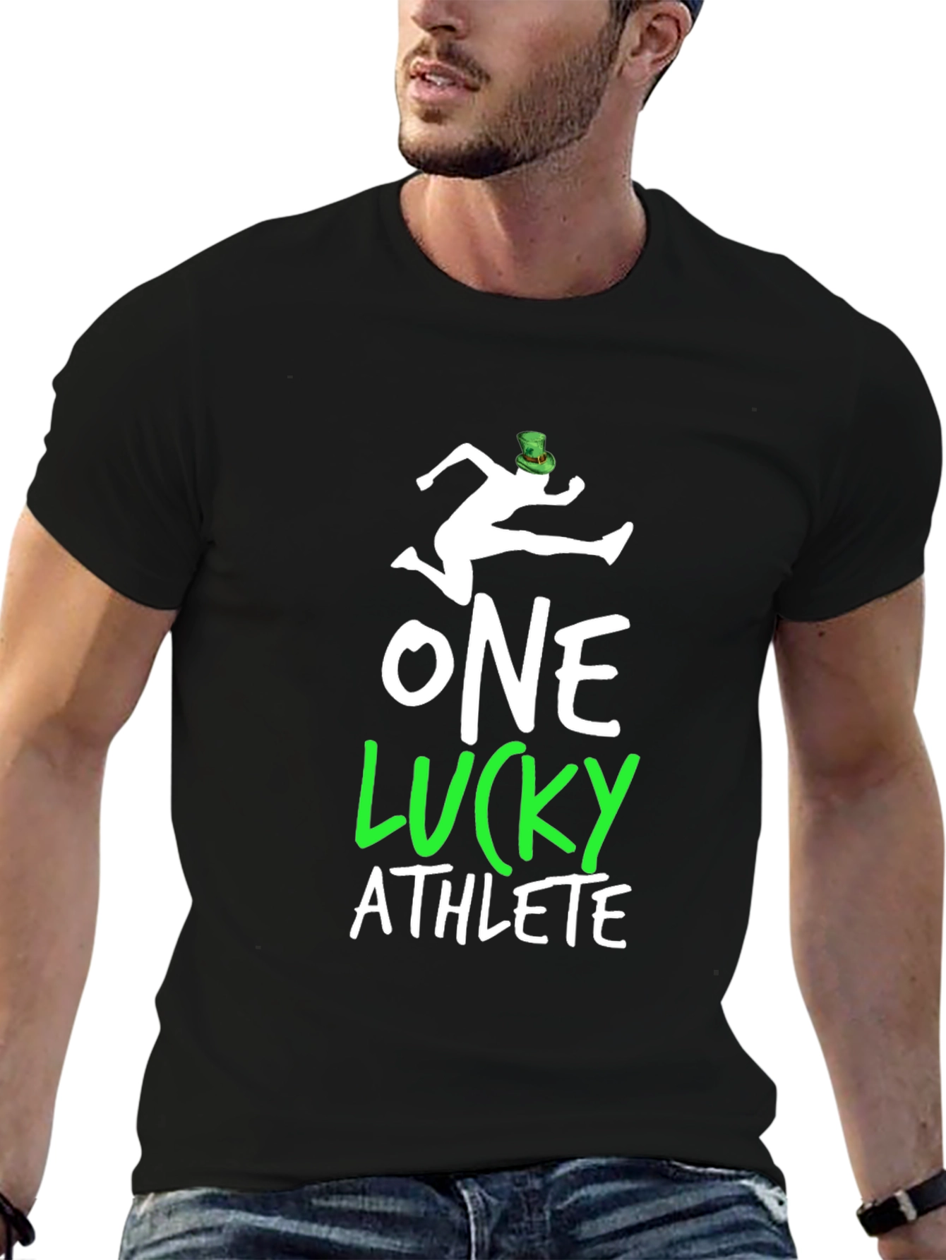 One Lucky Athlete St. Patricks Day T-Shirt