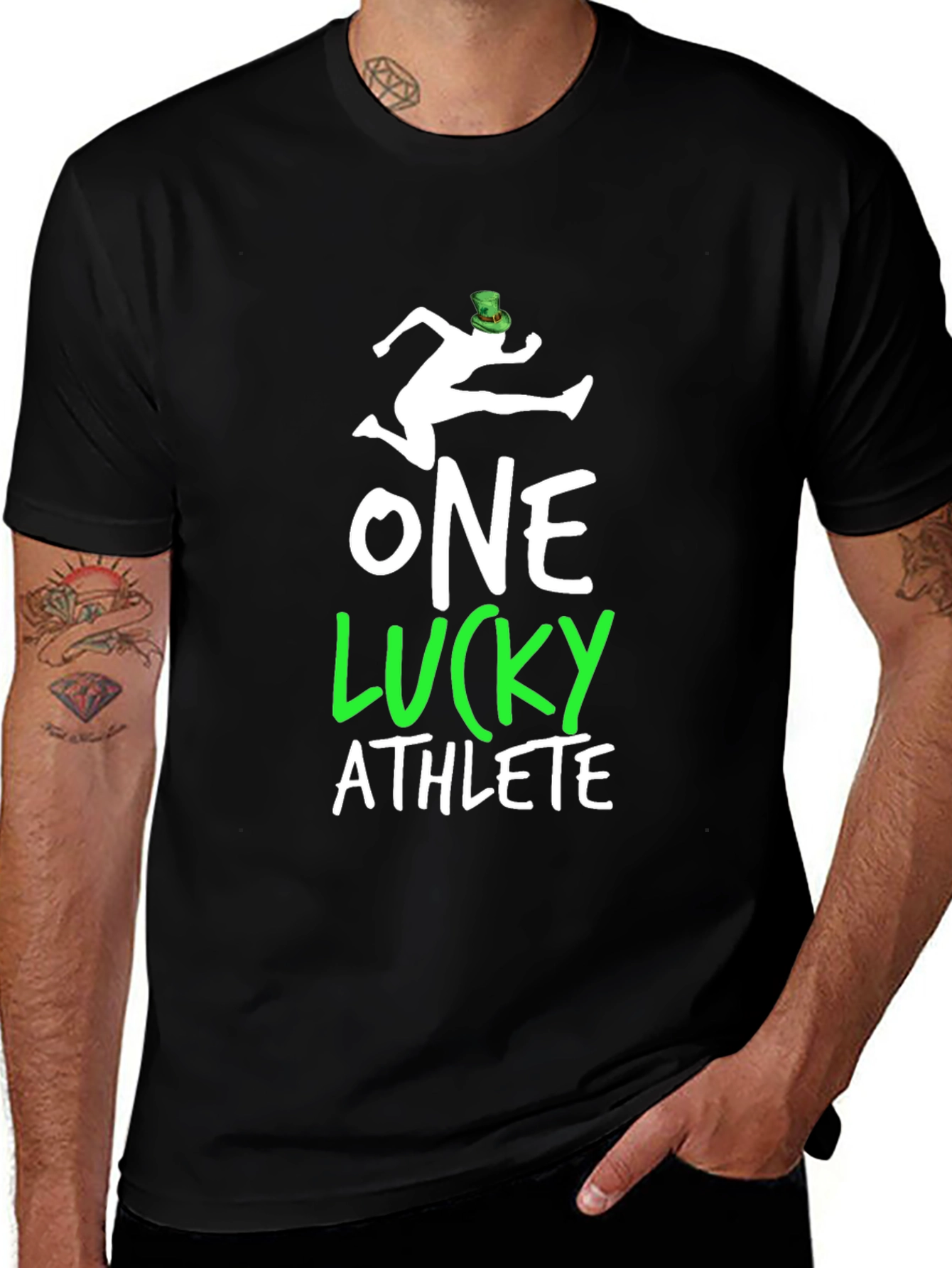 One Lucky Athlete St. Patricks Day T-Shirt