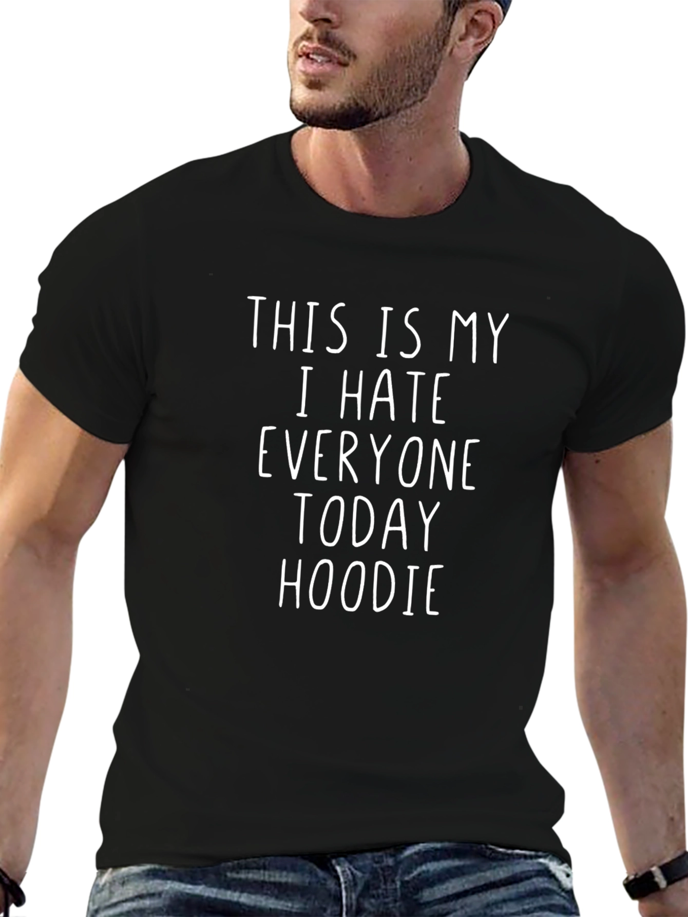 I Hate Everyone Today T-Shirt Funny Graphic Tee