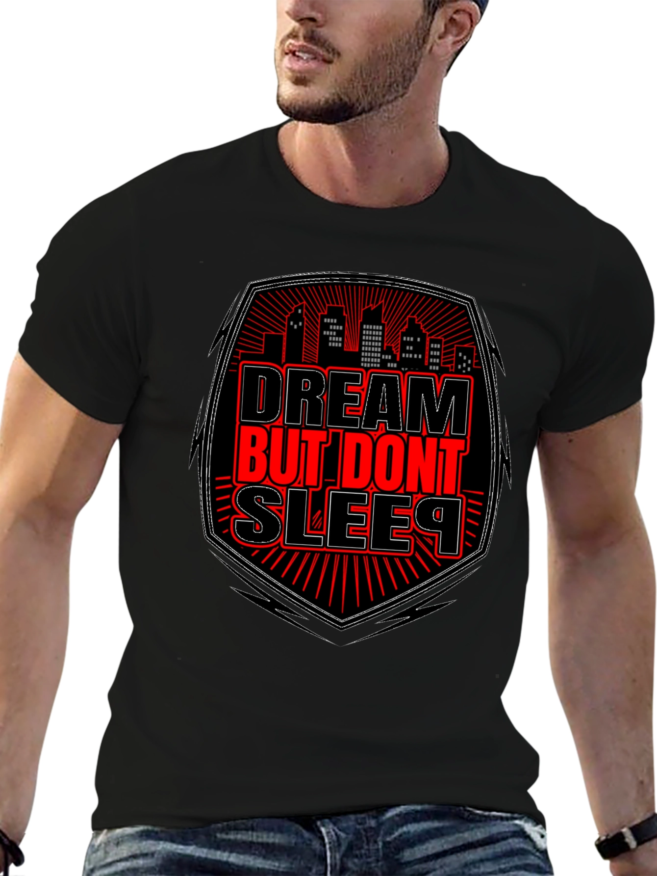 Dream But Dont Sleep Graphic Tee