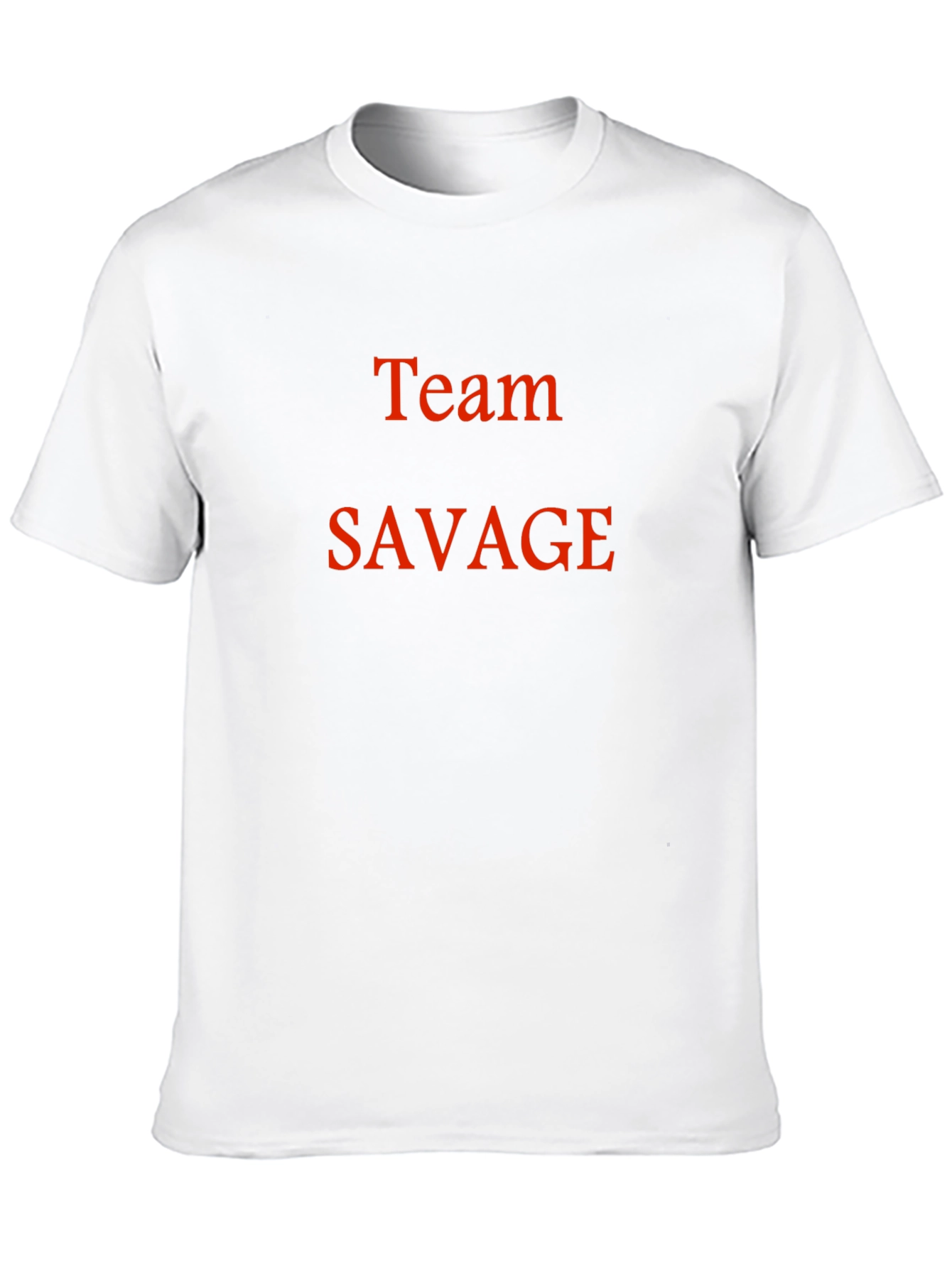 Team Savage Graphic Tee - Bold Statement T-Shirt